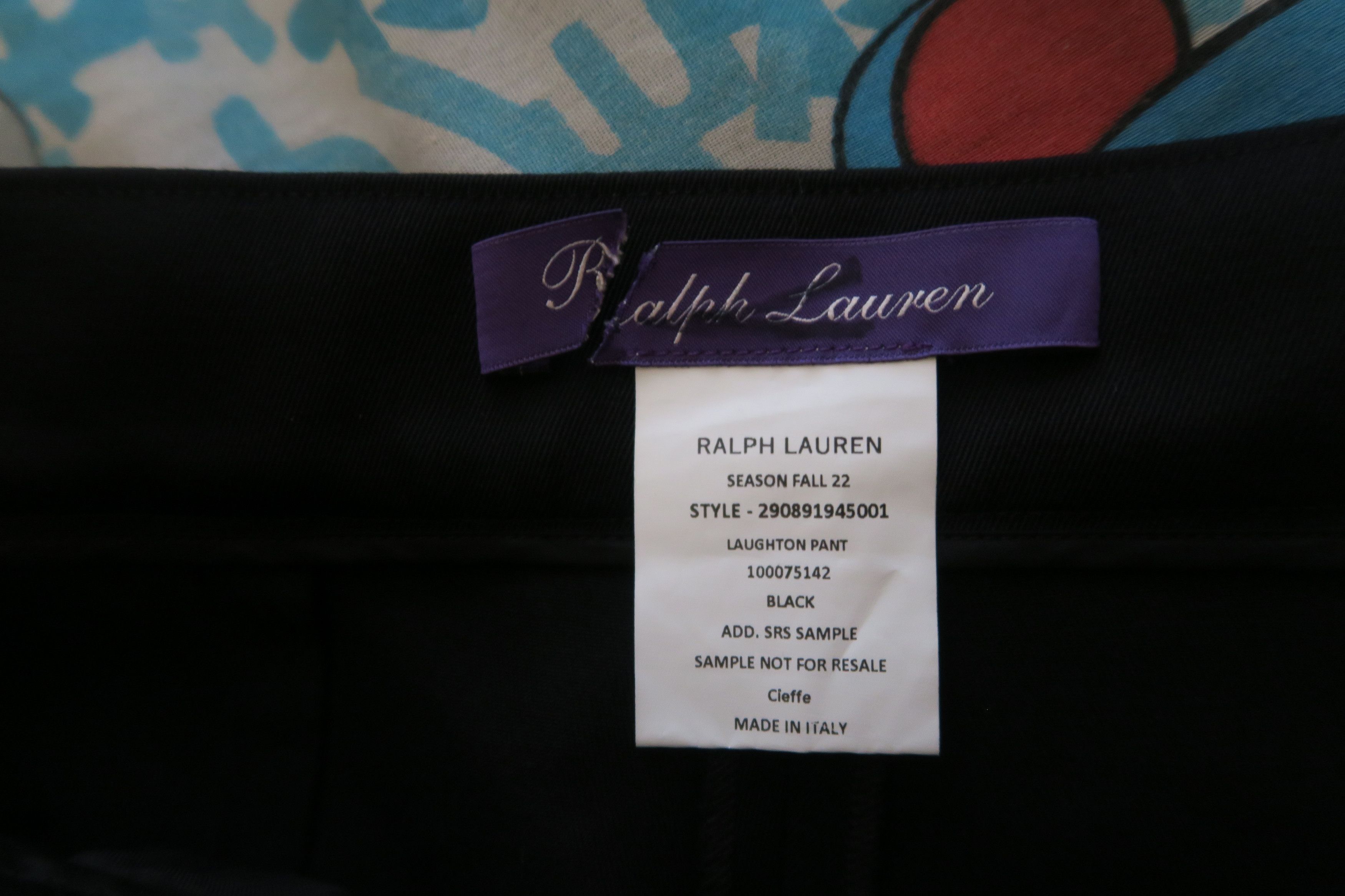 Ralph Lauren Purple Label Ralph Lauren Purple Label Laughton Wool Pant Showroom Sample Size 26" / US 2 / IT 38 - 5 Thumbnail
