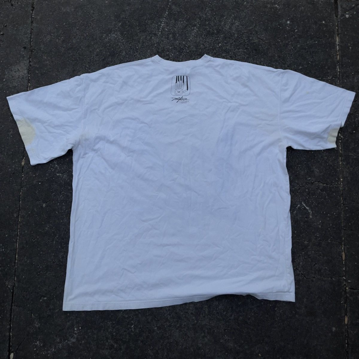 Vintage Vintage Y2K MISKEEN Hand Painted 1 of 1Shirt Size US XXL / EU 58 / 5 - 5 Thumbnail