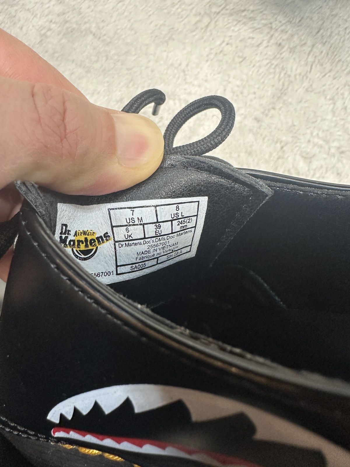 Bape × Dr. Martens Dr. Martens X bape Size US 8 / IT 38 - 7 Thumbnail