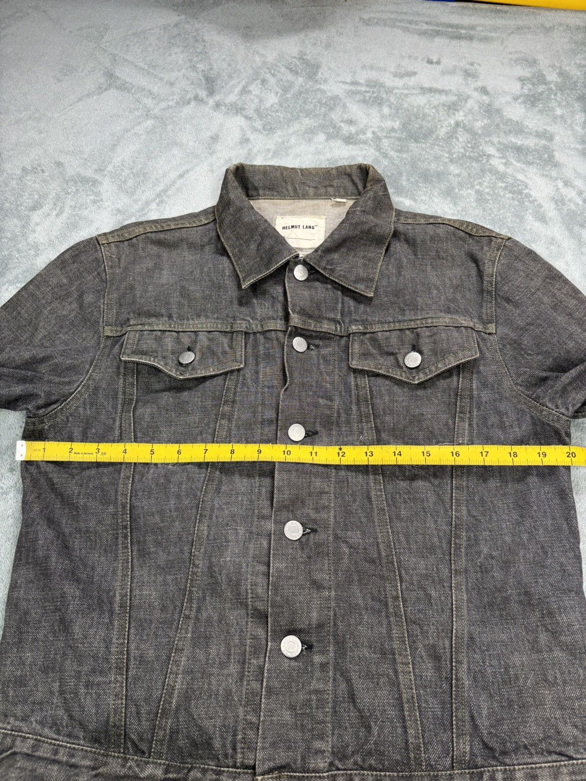 Helmut Lang Vintage 90’s Helmut Lang Trucker Denim Jacket. J0147 Size US M / EU 48-50 / 2 - 10 Thumbnail