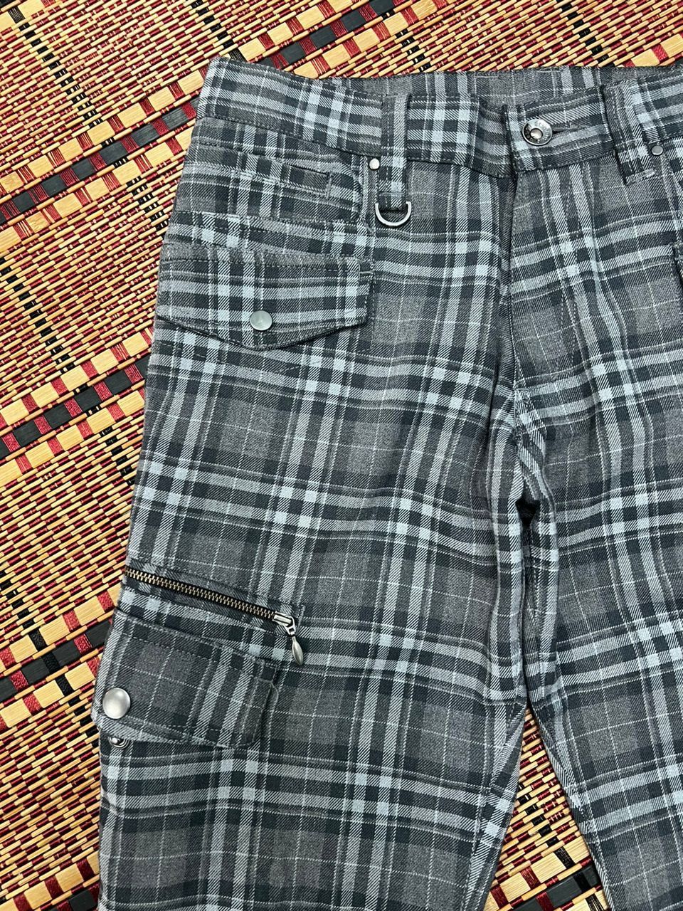 Seditionaries × semanticdesign Semantic Design Checked Design Cargo Pants Size US 29 - 7 Thumbnail