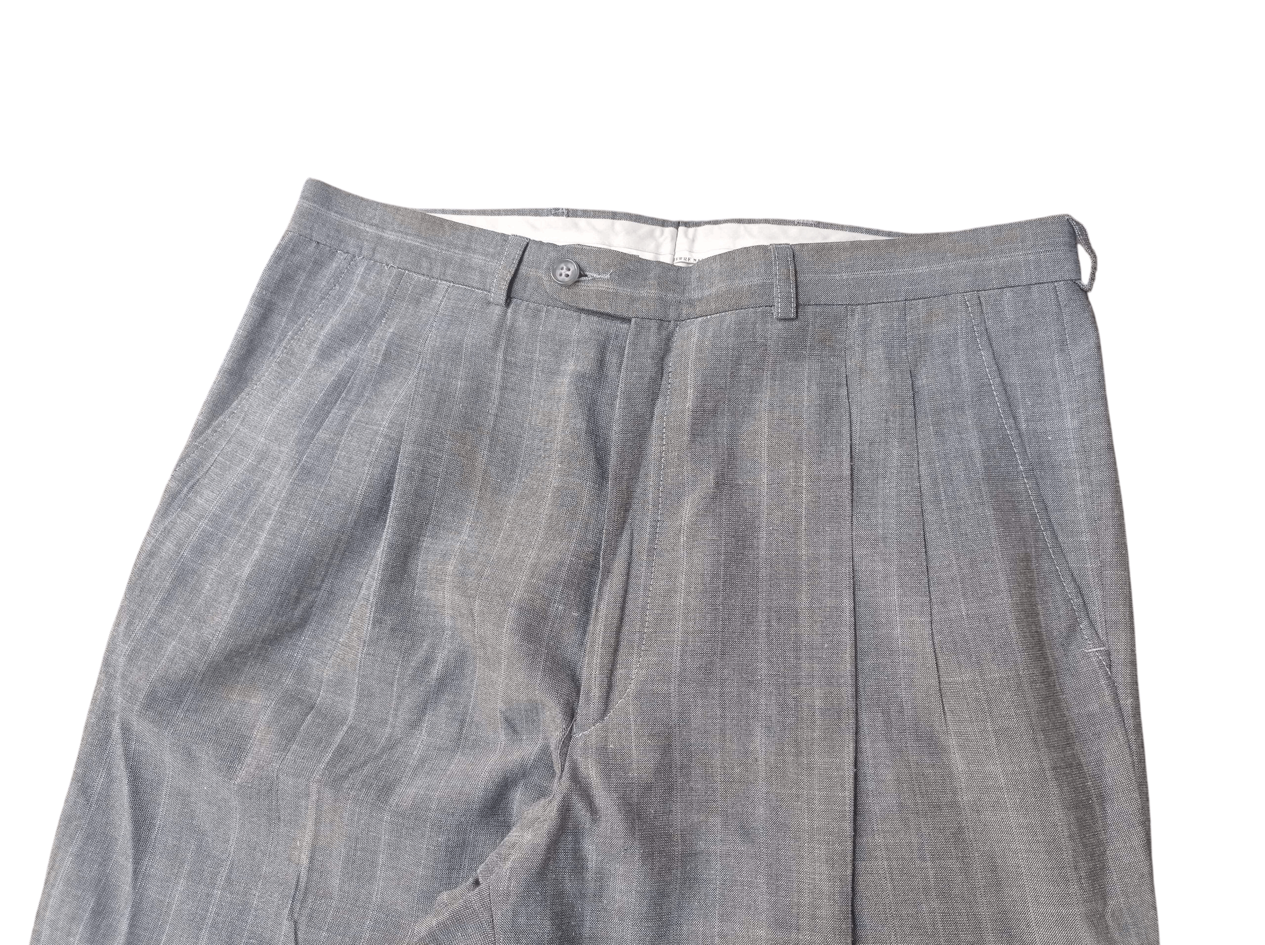Pierre Balmain Pierre Balmain grey trouser Size US 35 - 2 Thumbnail