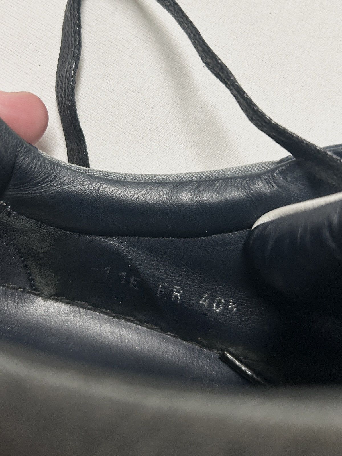 Dior SS2011 Low-Top Leather Panel Sneakers Size US 7.5 / EU 40-41 - 9 Thumbnail