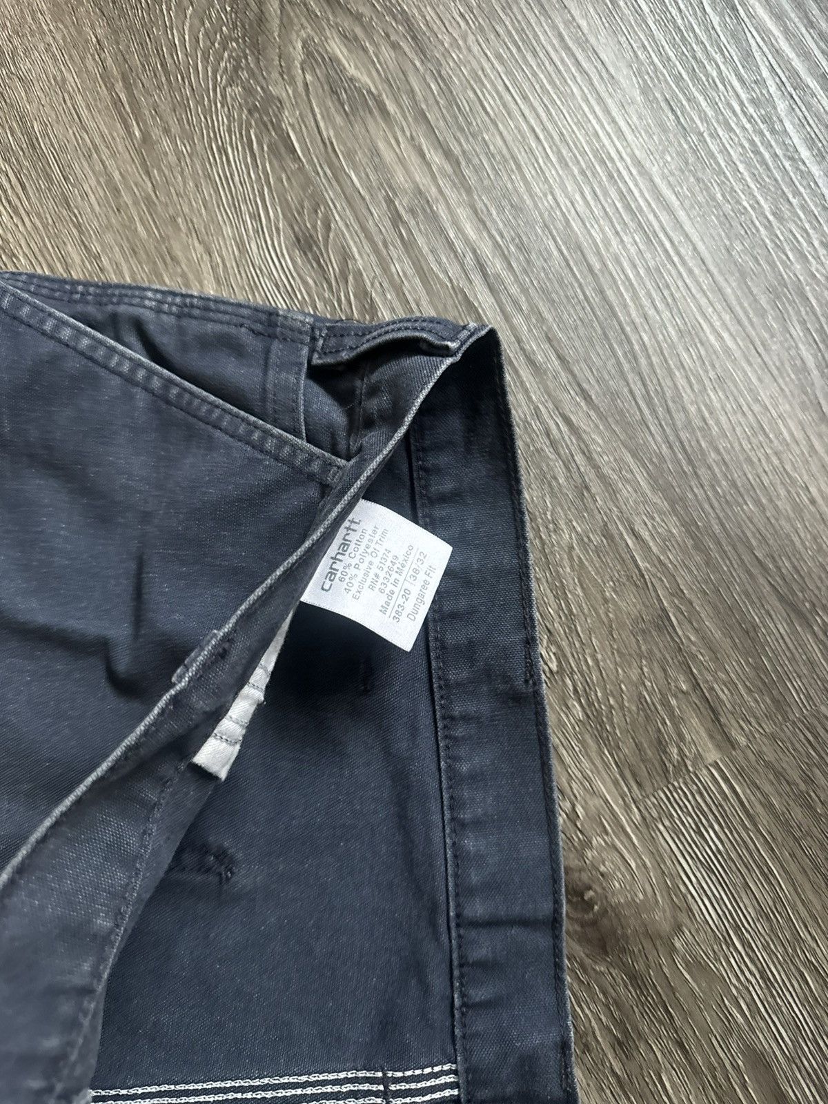 Carhartt Vintage Y2K Carhartt Navy Carpenter Shorts Size US 38 / EU 54 - 5 Thumbnail