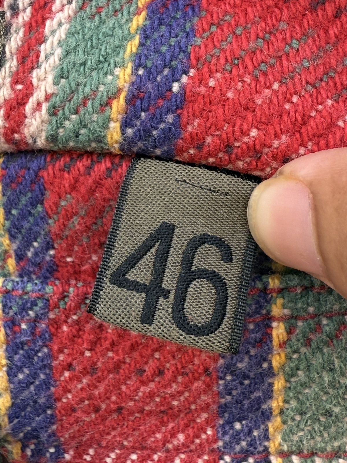 Nigel Cabourn RARE🔥Vintage Nigel Cabourn Reversible Flannel Checked Plaid Size US S / EU 44-46 / 1 - 19 Thumbnail