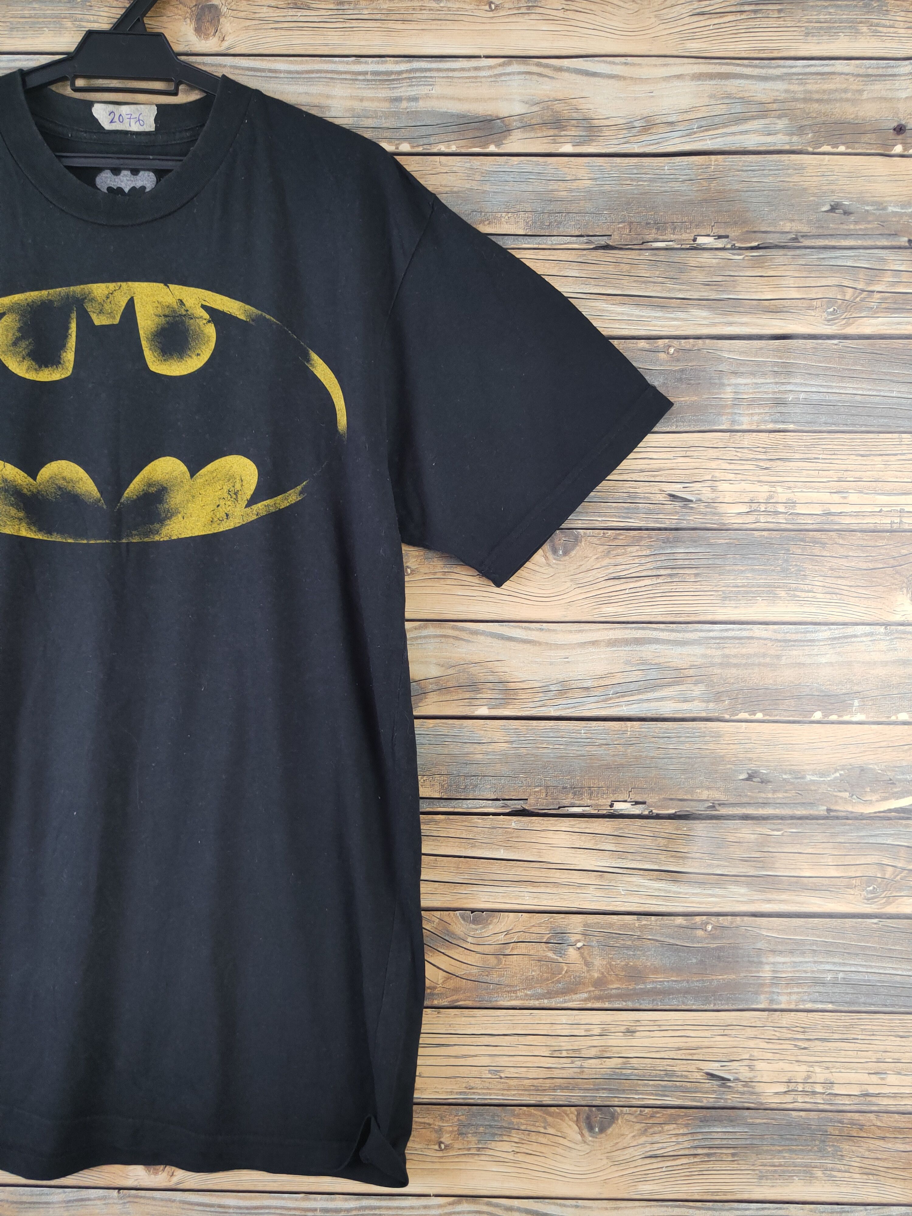 Marvel Comics DL Batman Black Short Sleeve T-shirt #2076 Size US L / EU 52-54 / 3 - 5 Thumbnail