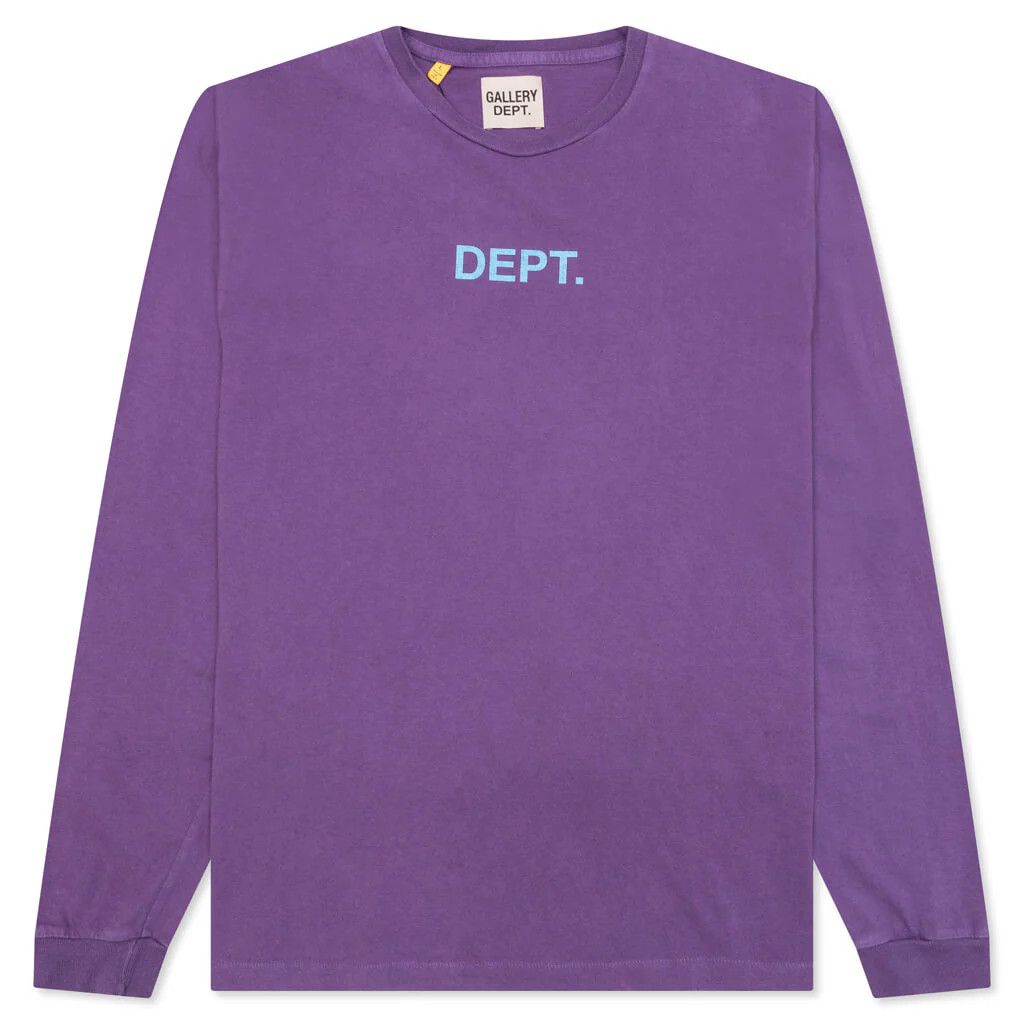 Gallery Dept. o1gr1nt0426 Dept L/S T-Shirt in Purple Size US XXL / EU 58 / 5 - 1 Thumbnail