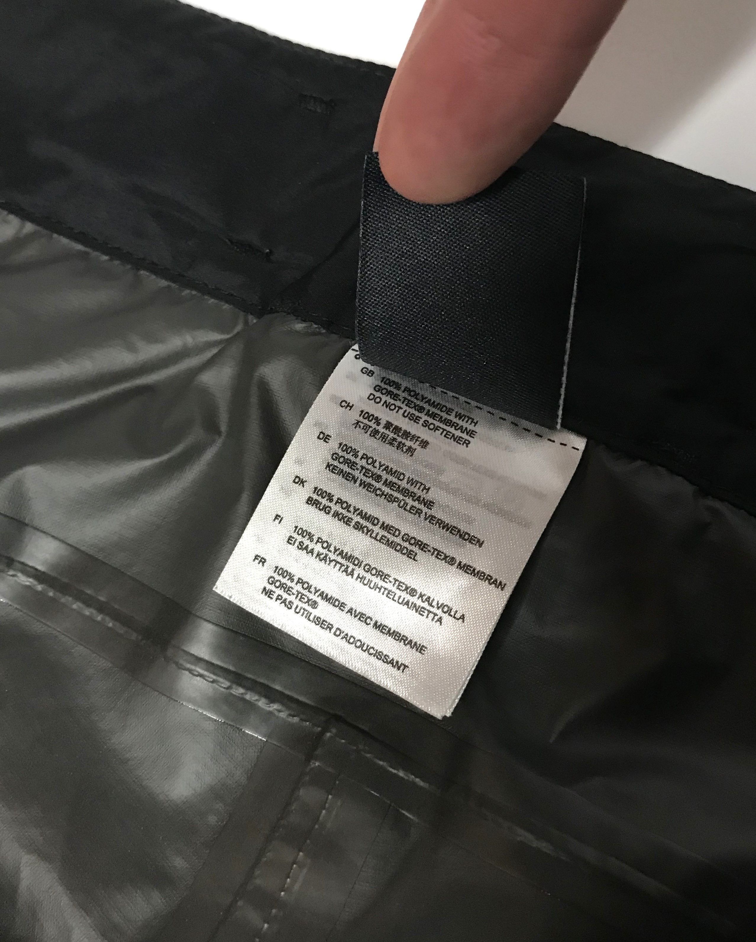 Haglofs Haglofs L.I.M Pants Gore-Tex Outdoor Mens Sz S Black Size US 30 / EU 46 - 10 Thumbnail