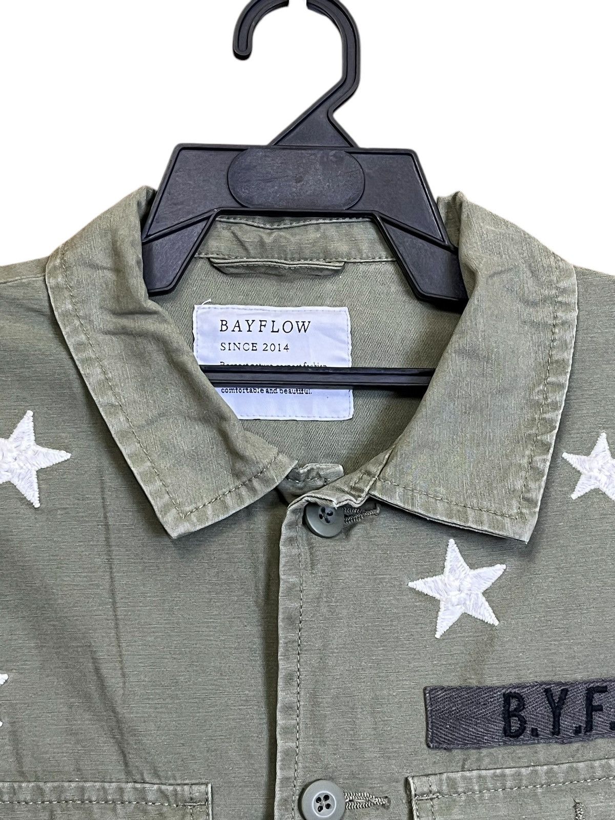 Japanese Brand ARMY🔥BAYFLOW FIELD OF SUNSHINE OG MILITARY STYLE JACKET Size US M / EU 48-50 / 2 - 8 Thumbnail