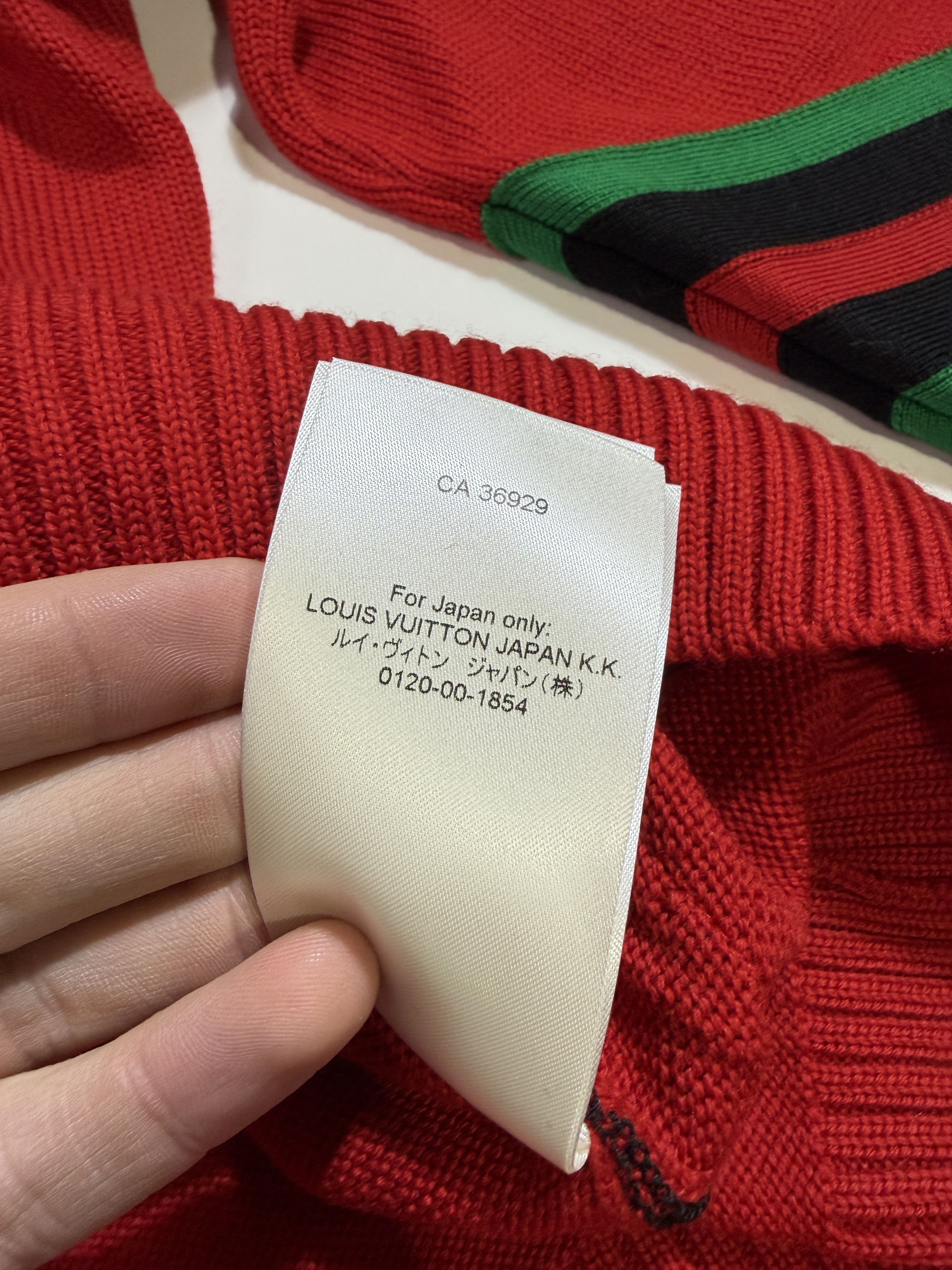 Louis Vuitton Louis Vuitton Virgil Sport Team Crewneck Size US L / EU 52-54 / 3 - 6 Thumbnail