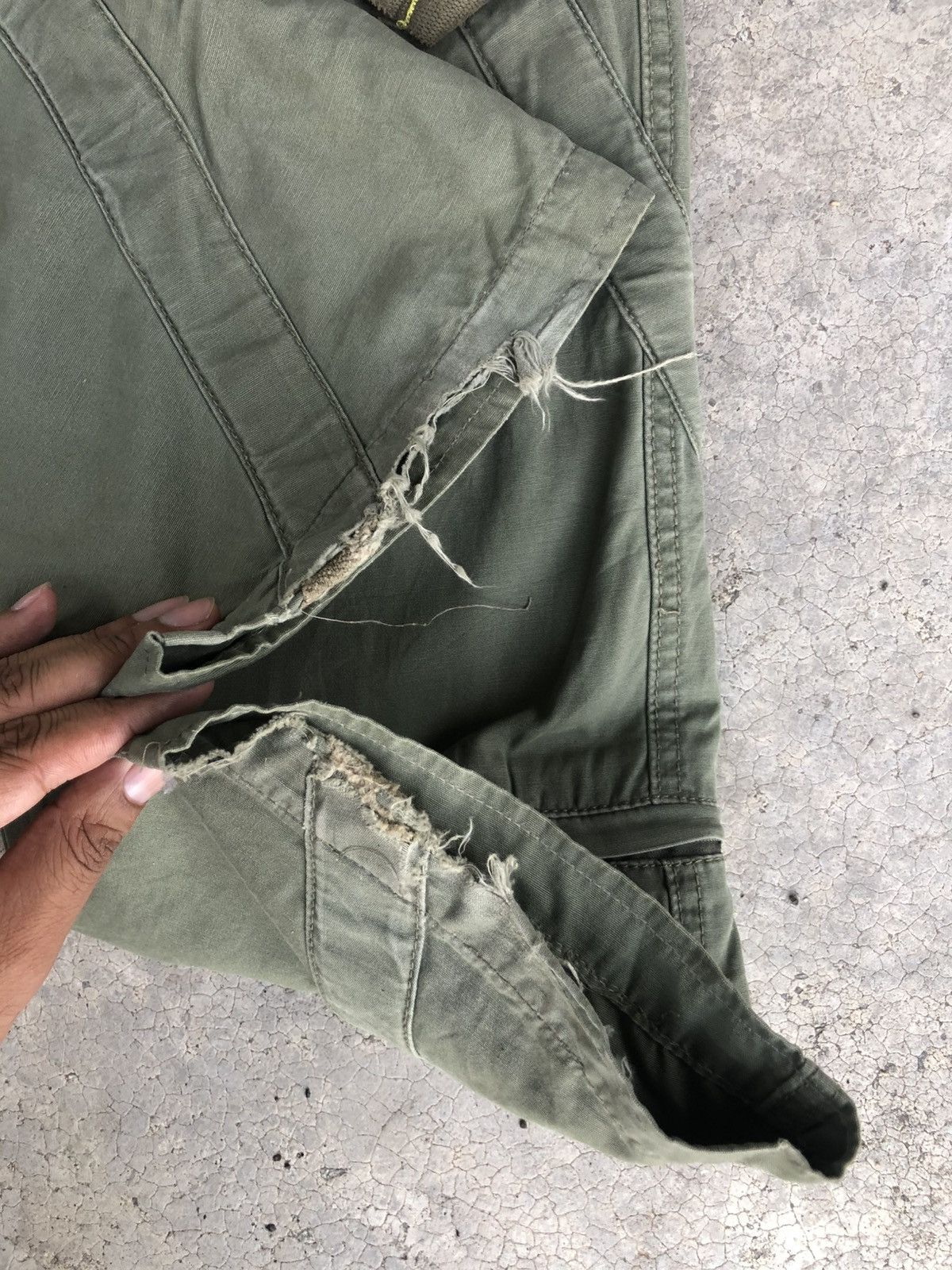 Japanese Brand Japanese 3.Q.R Army Cargo Pants Bondage Multipocket Size US 31 - 16 Thumbnail