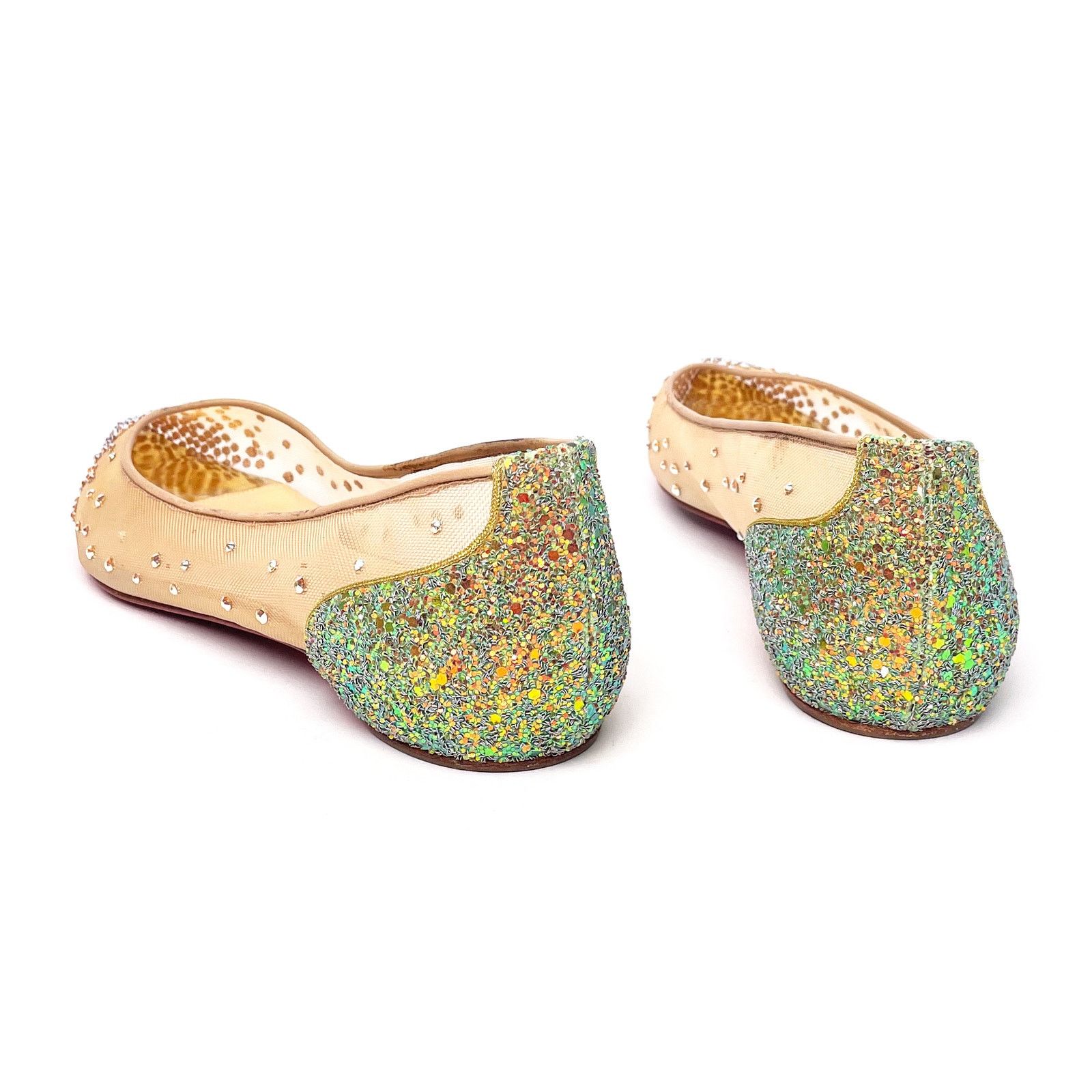 Christian Louboutin Sparkley Flats Size US 7.5 / IT 37.5 - 5 Thumbnail