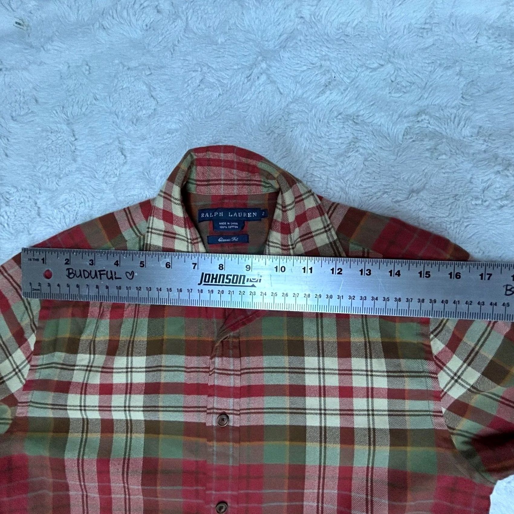 Ralph Lauren Ralph Lauren Women's Button-Down Shirt Long Sleeve Plaid Size 2 Classic Fit Multicolor Casual Shirt Women Size XS / US 0-2 / IT 36-38 - 4 Thumbnail