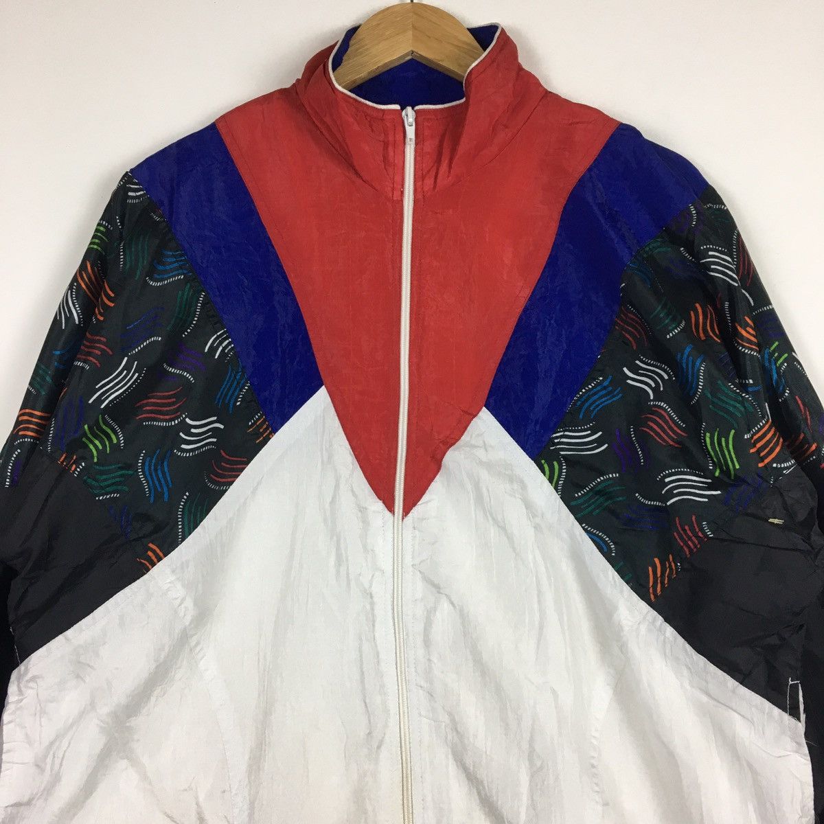 Vintage Vintage Sunterra Multicoloured Track Jacket Size M / US 6-8 / IT 42-44 - 4 Thumbnail