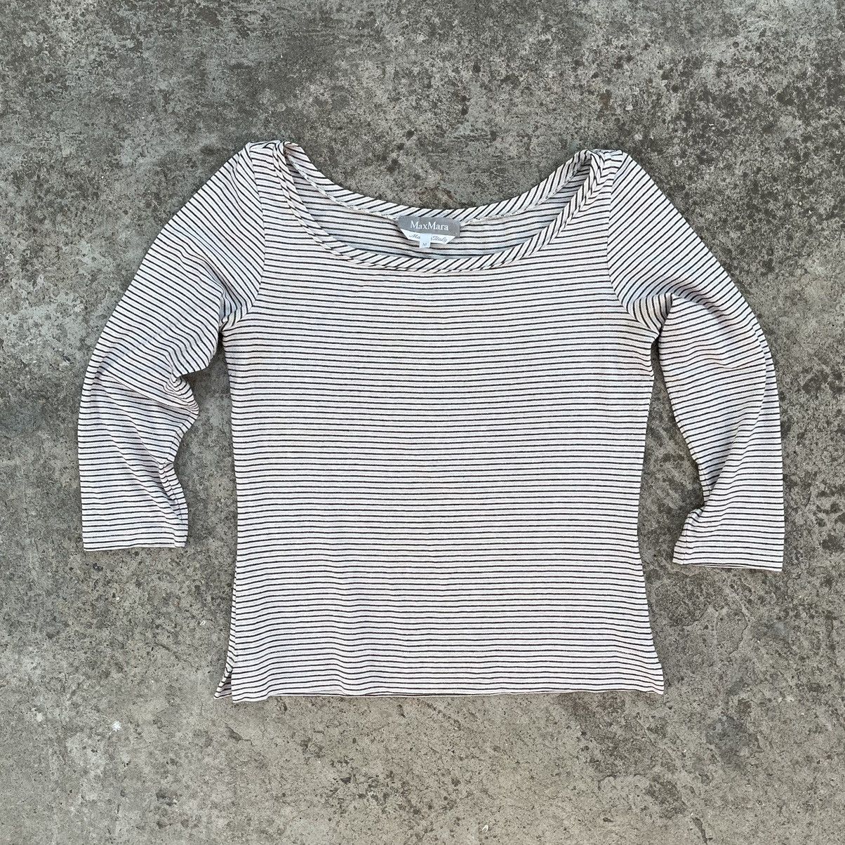 Vintage Vintage Max Mara Long sleeve T-shirts Y2K Japanese Style 90s Size M / US 6-8 / IT 42-44 - 1 Thumbnail