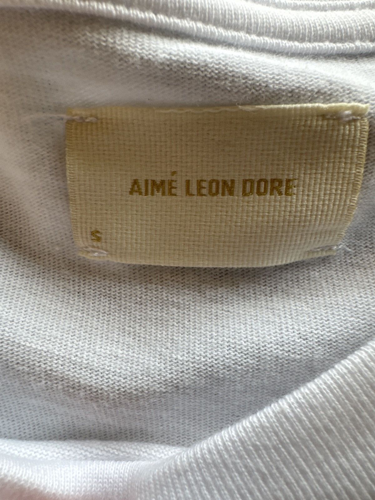 Aime Leon Dore Aime Leon Doee Studio Ink Logo T-Shirt White Size US S / EU 44-46 / 1 - 2 Thumbnail