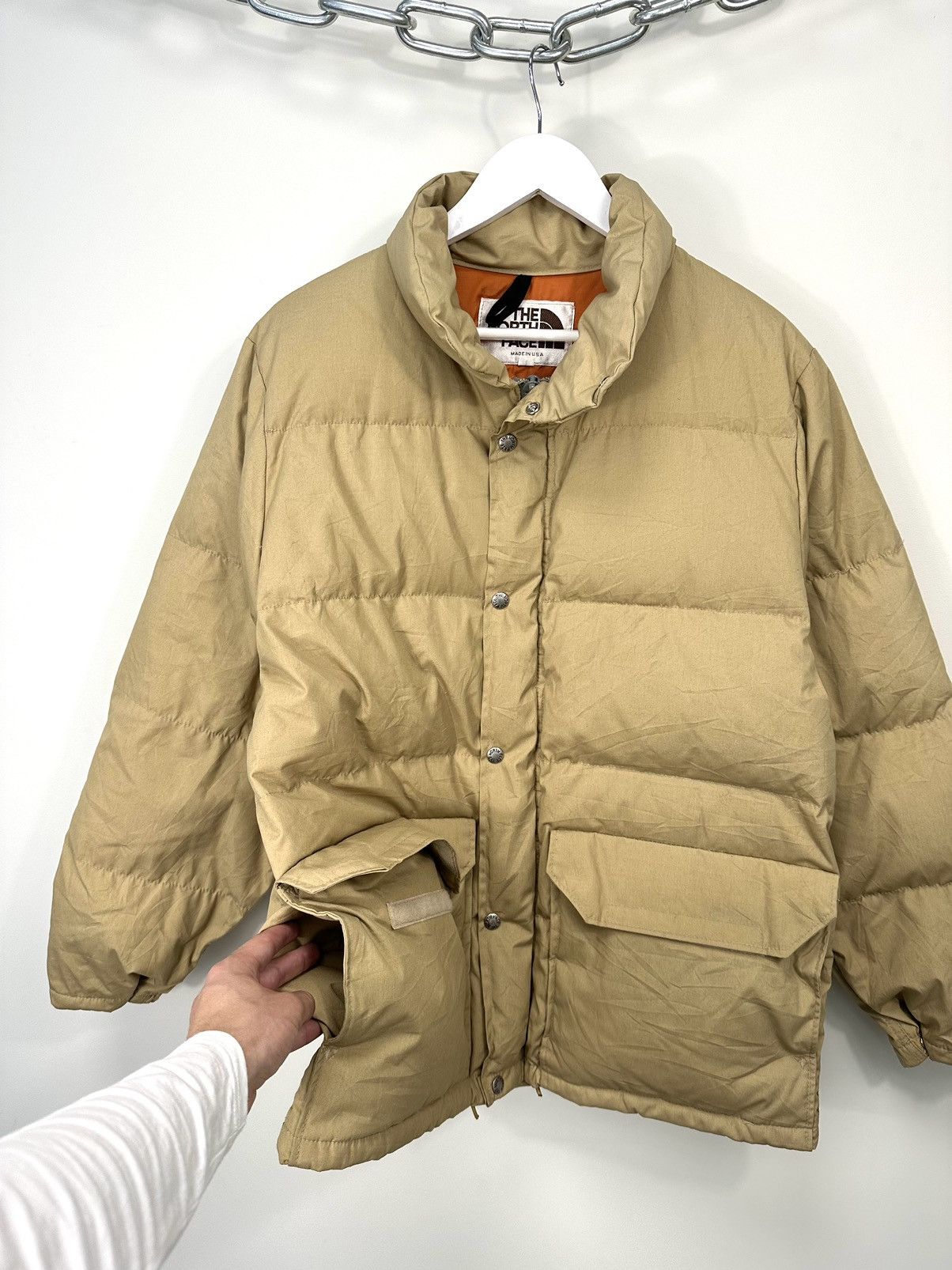 The North Face Vintage 80s The North Face Brown Tag Nuptse Puffer Jacket Size US M / EU 48-50 / 2 - 5 Thumbnail