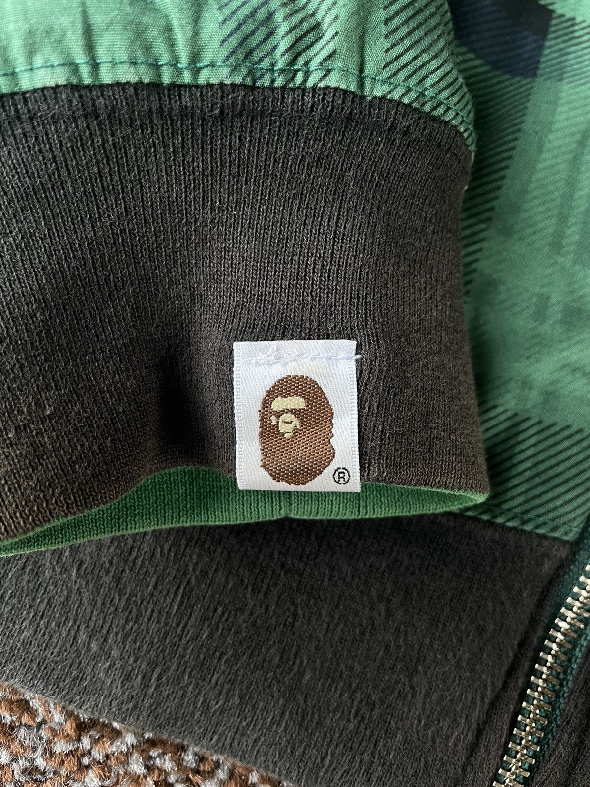 Bape OG Bape Plaid Reversible Zip Hoodie Size S / US 4 / IT 40 - 12 Thumbnail