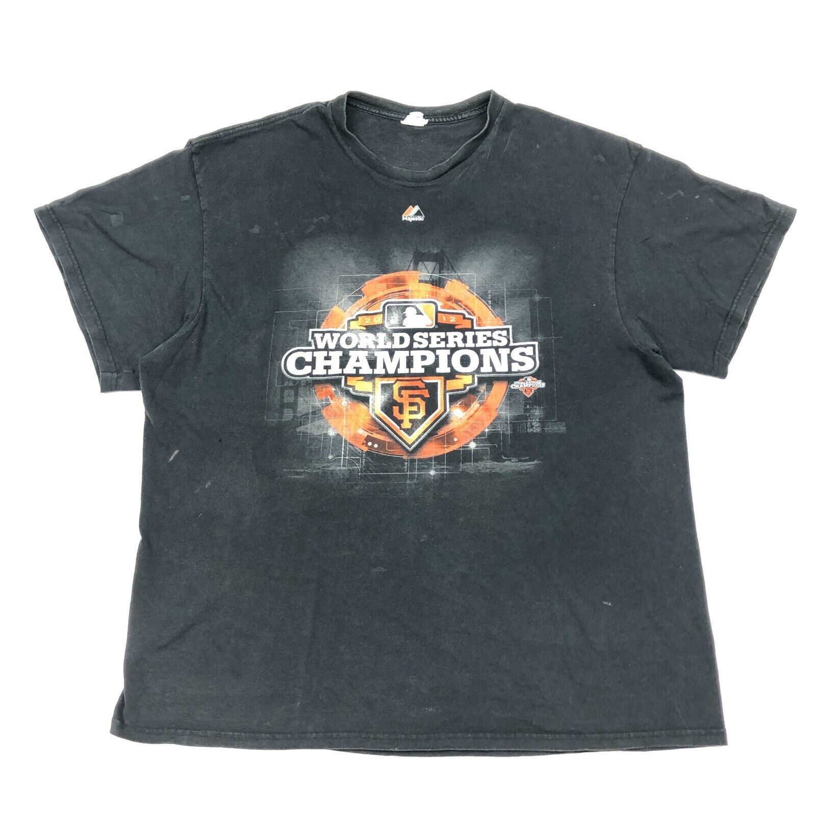 MLB × Vintage 2012 SF Giants World Series Champions MLB Tee Shirt Size XL Size US XL / EU 56 / 4 - 1 Thumbnail