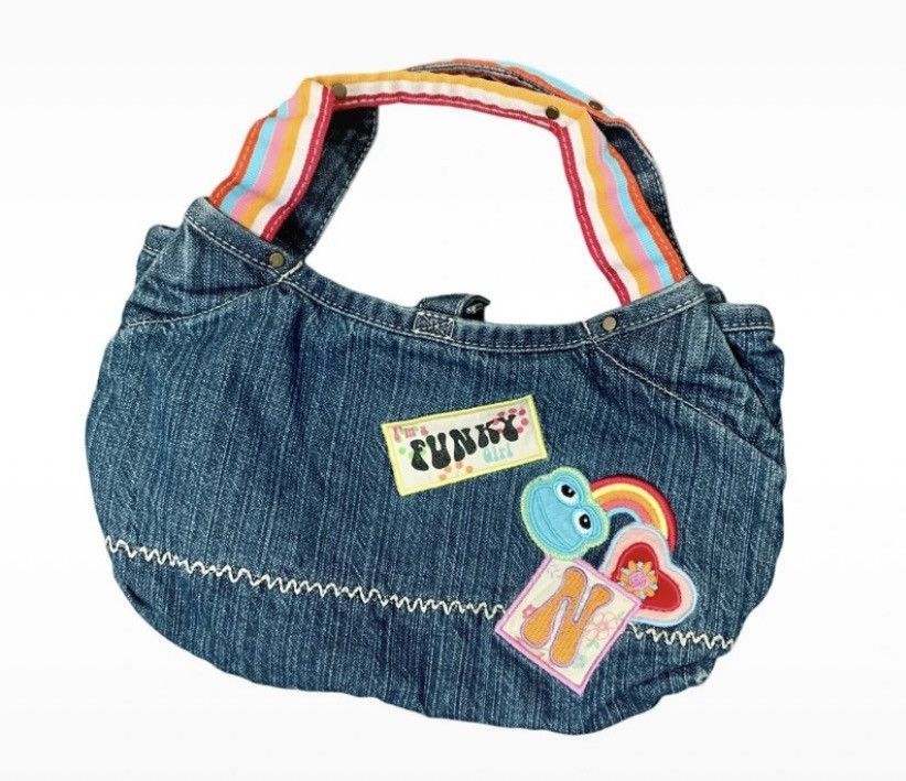 Other 2009 denim purse with rainbow strap “I’m a Funky Girl” Size ONE SIZE - 1 Thumbnail