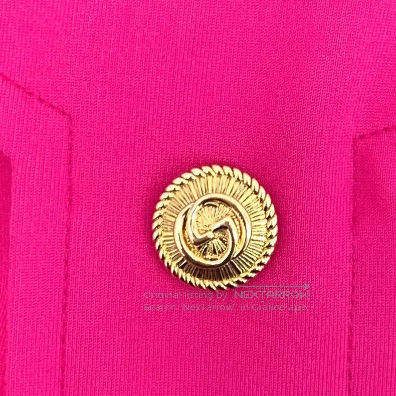 Other Gucci Rose pink single-breasted gold buckle design long-sl Size XS / US 0-2 / IT 36-38 - 5 Thumbnail