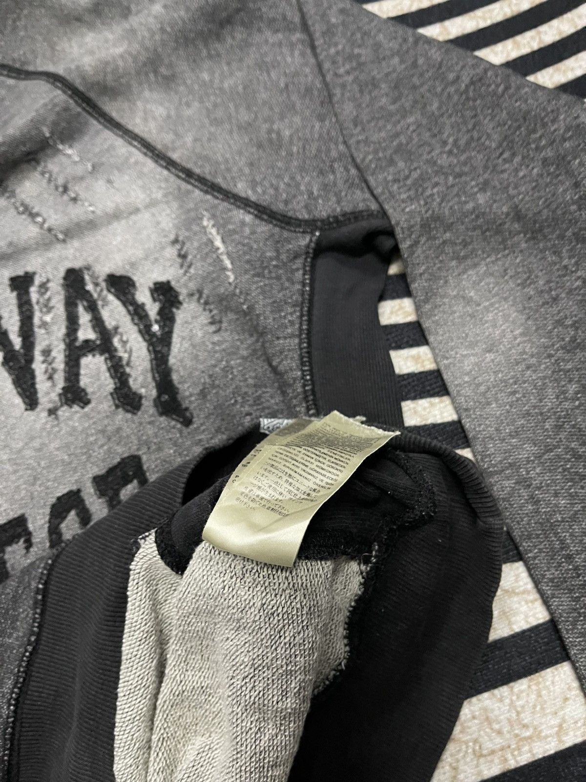 Diesel 2000s DIESEL RUNAWAY COLLEGE RARE DISTRESSED DESIGN Size US M / EU 48-50 / 2 - 16 Thumbnail