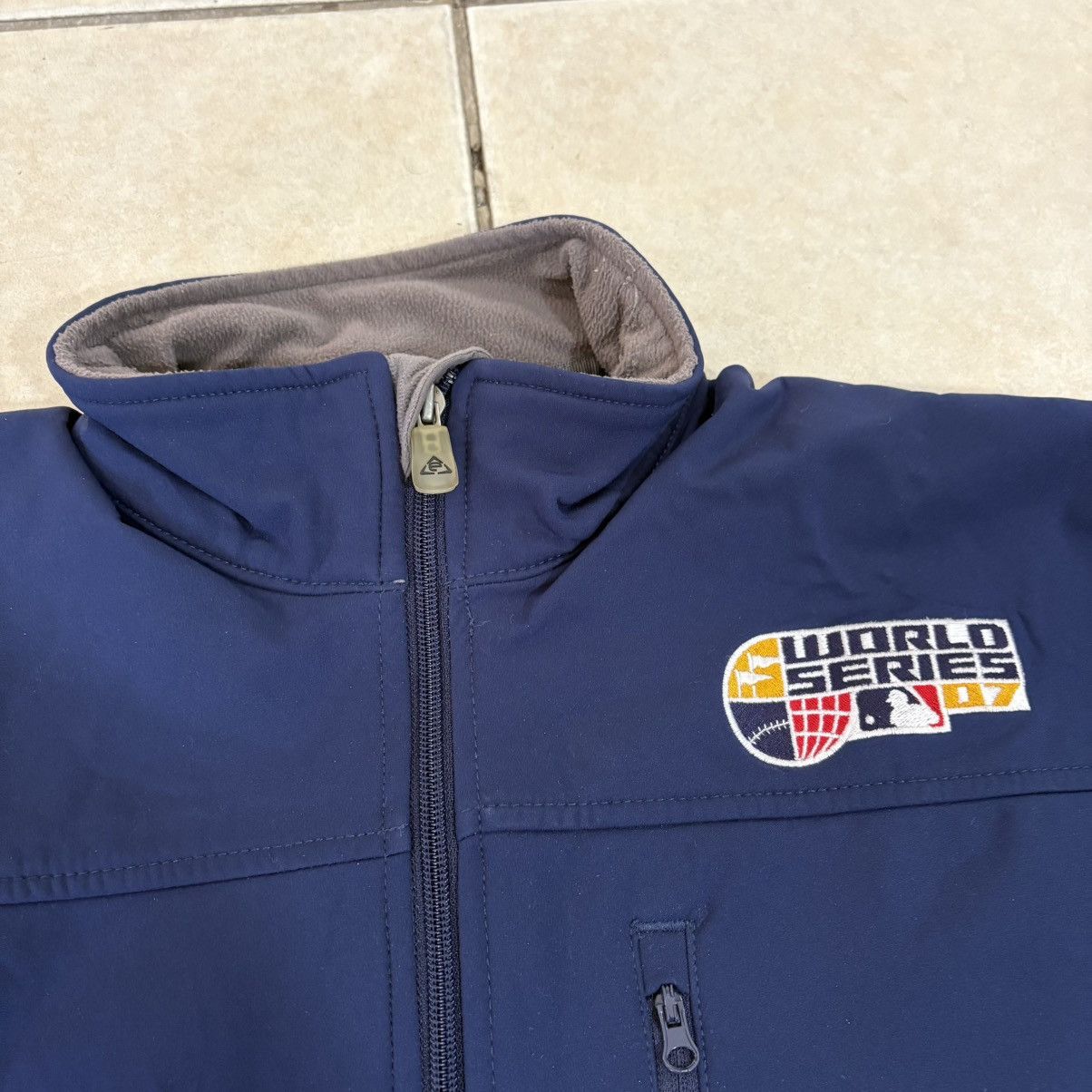 MLB × Majestic Majestic World Series 07 Zip Up Jacket Size Medium Size US M / EU 48-50 / 2 - 2 Thumbnail