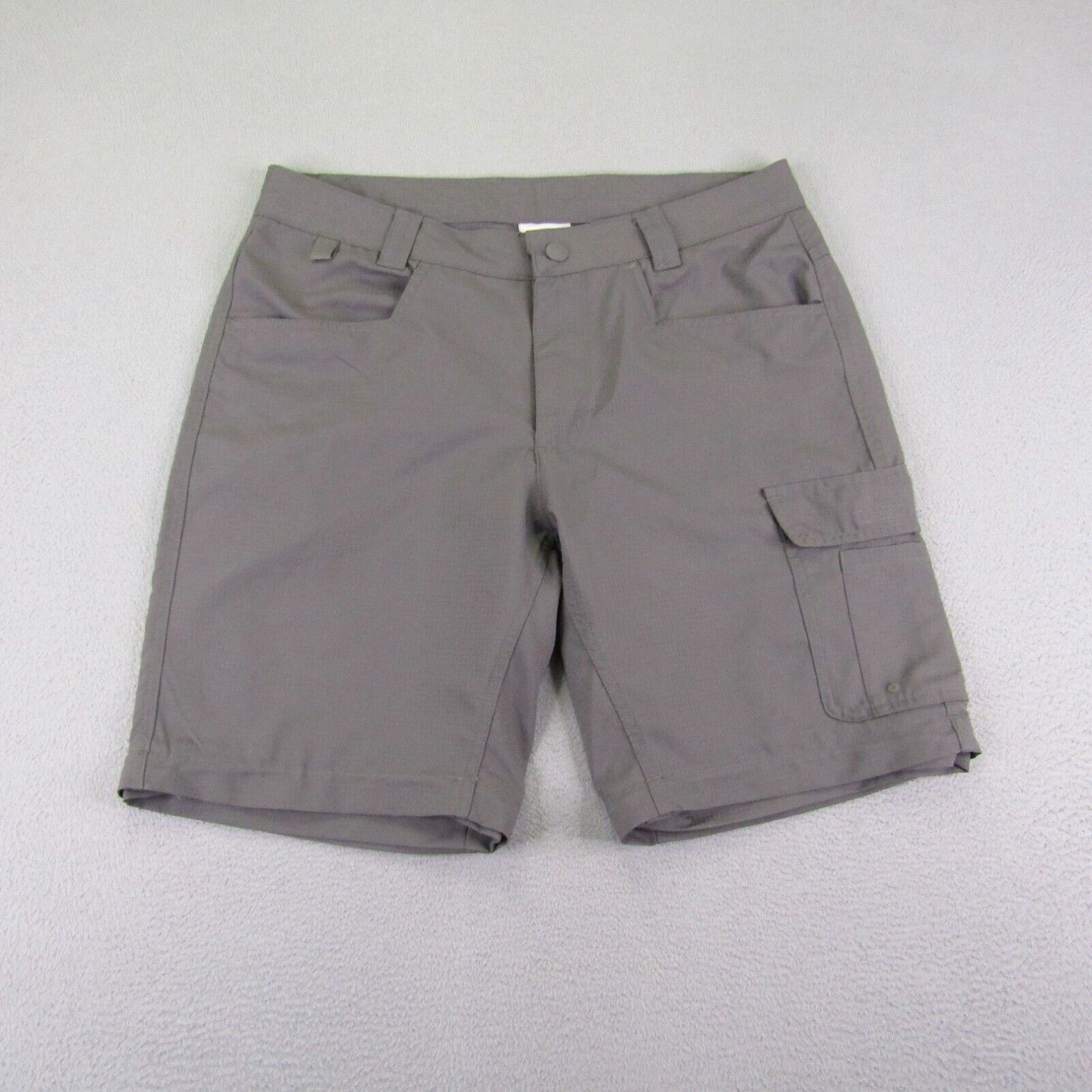 Under Armour Columbia Shorts Mens 32 Gray PFG Cargo Performance Fishing  Gear Camping Outdoors