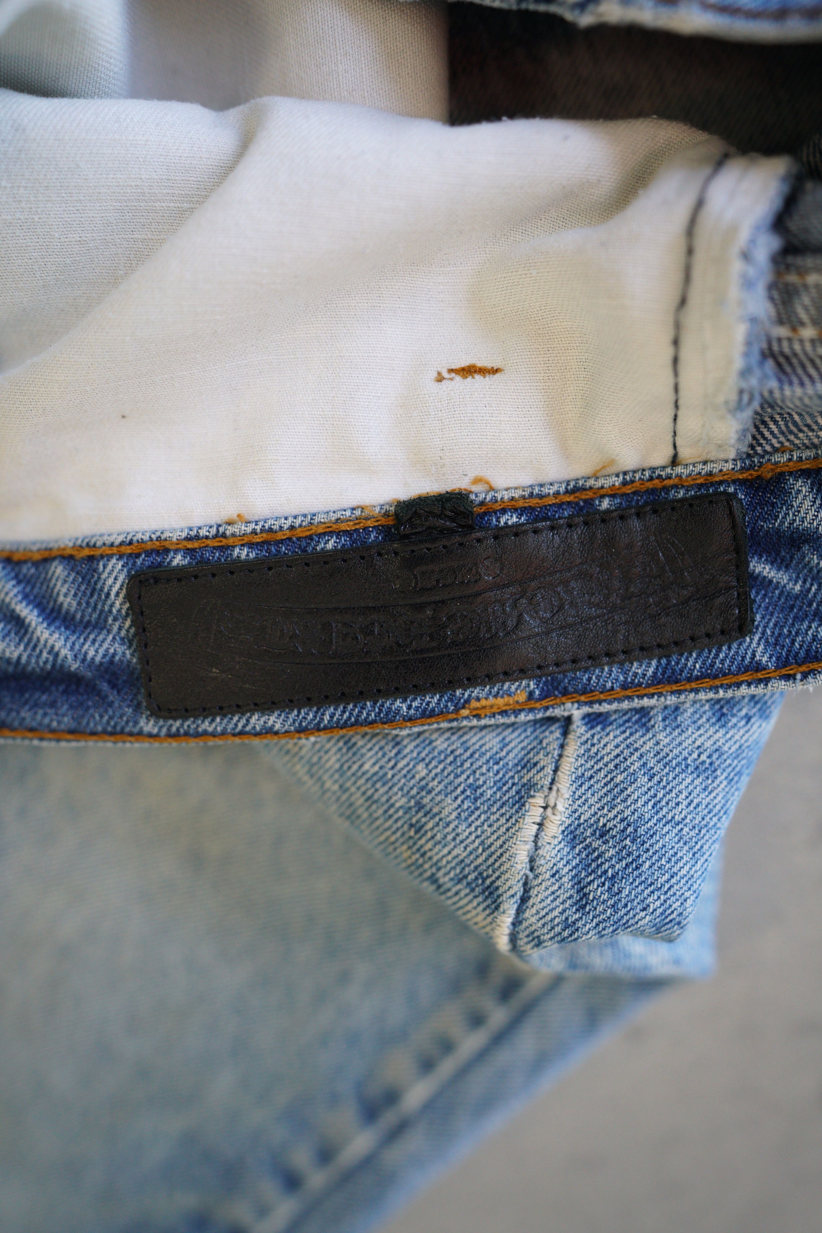 Chrome Hearts Chrome Hearts Levi's 517 Black Cross Patch Jeans - 36 Size US 36 / EU 52 - 10 Thumbnail