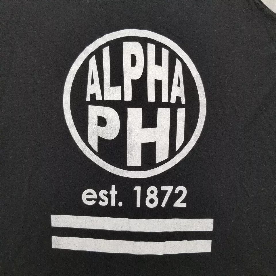 Other Bella Shirt Womens Medium Tank Top Sleeveless Alpha Phi Size M / US 6-8 / IT 42-44 - 2 Thumbnail
