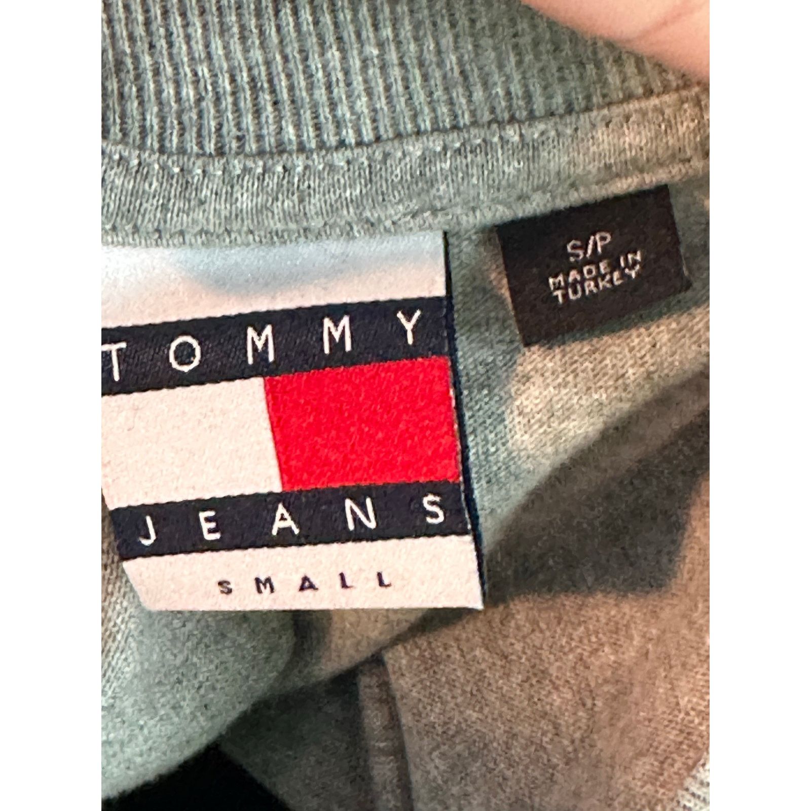 Tommy Hilfiger Tommy Jeans short sleeves color block tee size Small Size US S / EU 44-46 / 1 - 3 Thumbnail