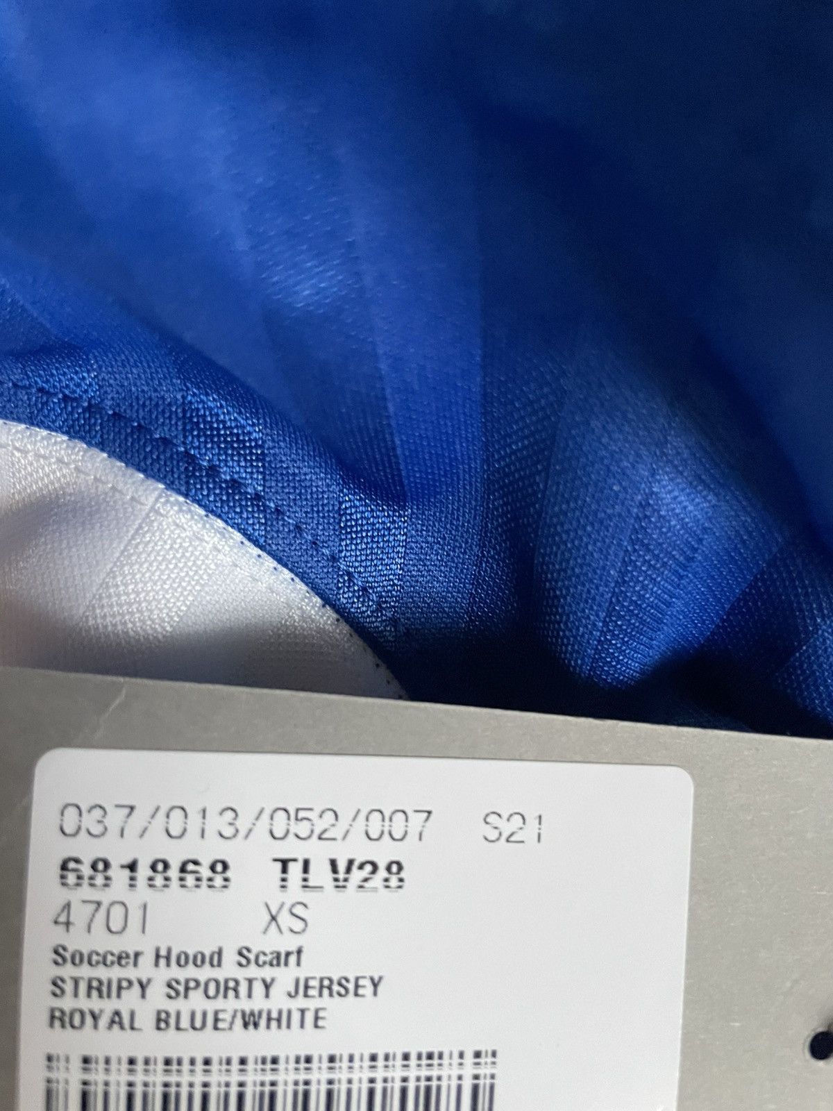 Balenciaga Hooded Soccer Scarf Size ONE SIZE - 5 Thumbnail