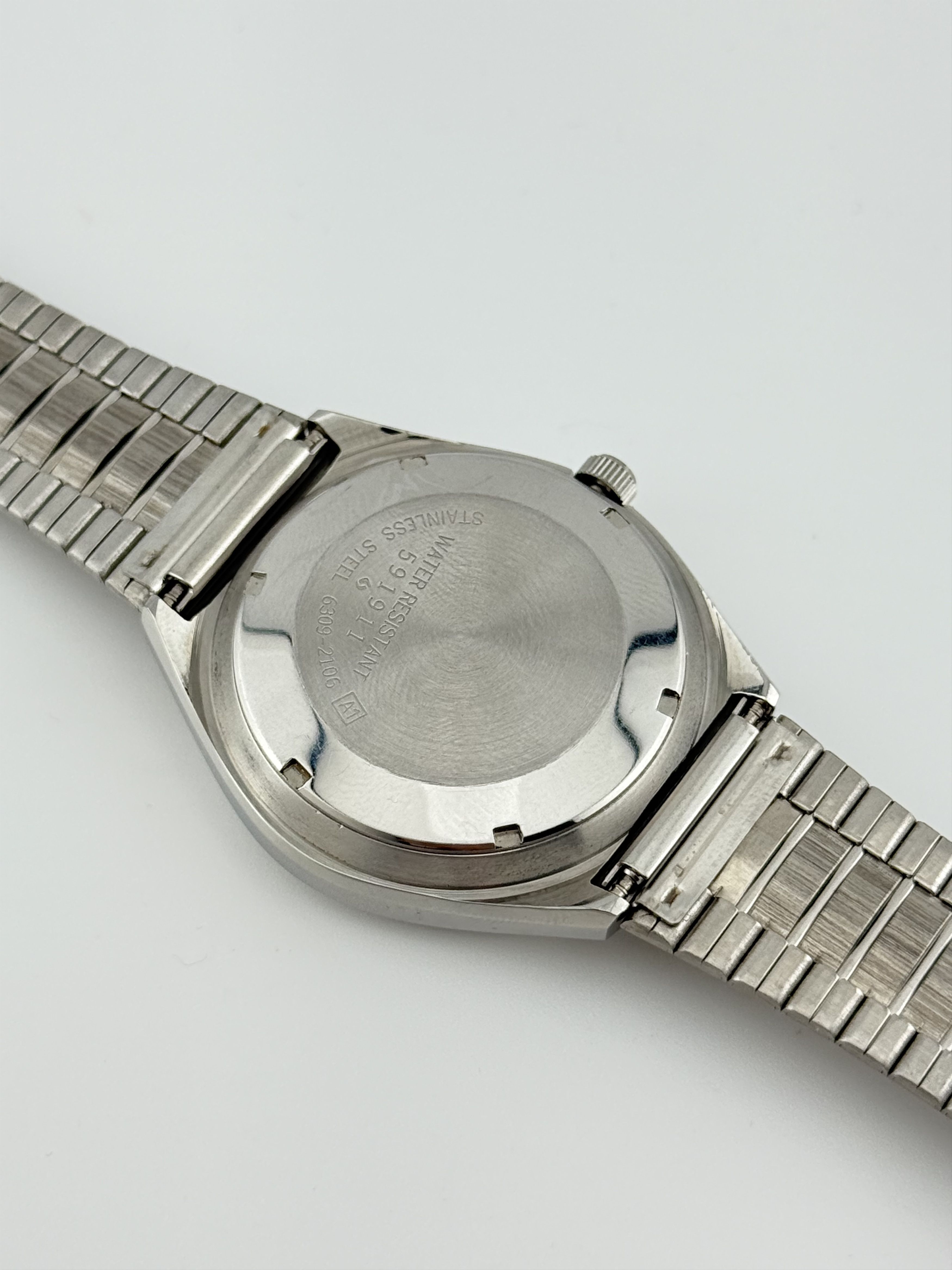 Seiko Vintage Seiko 5 Automatic Gray Dial Watch Men’s Wristwatch Size 36 - 4 Thumbnail