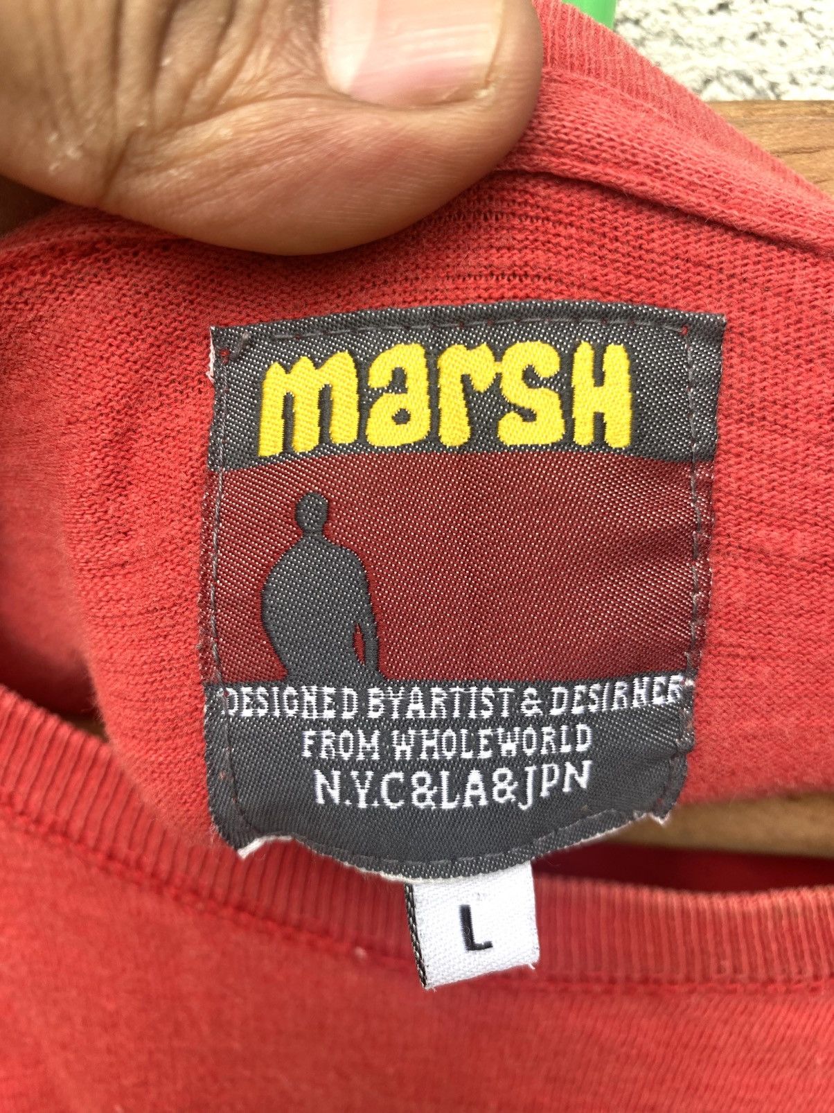 Vintage Vintage marsh gram design greatdeeds must have for collector Size US L / EU 52-54 / 3 - 8 Thumbnail