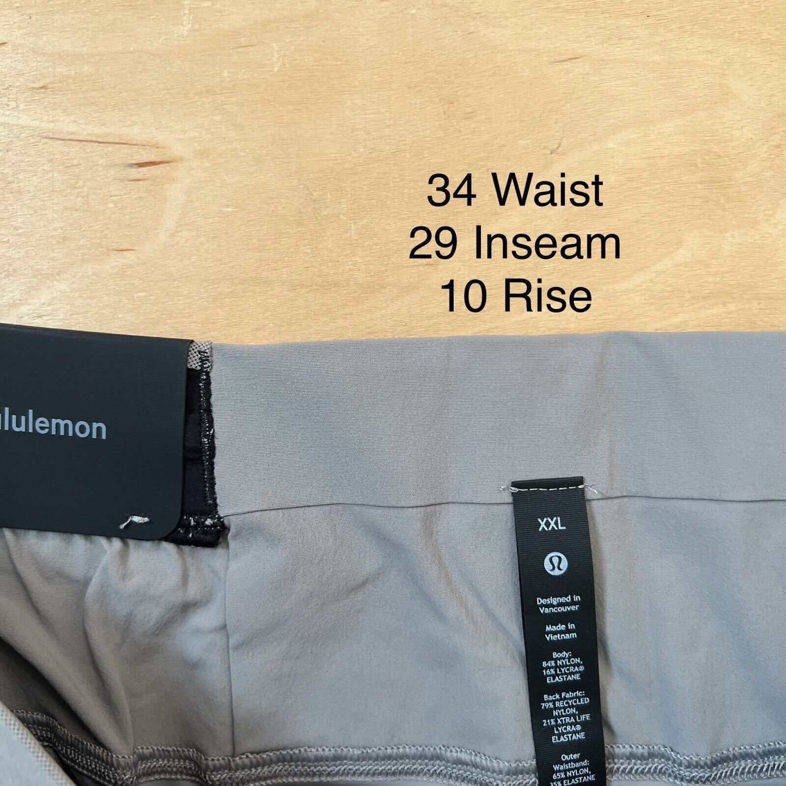 Lululemon Lululemon Surge Hybrid Pants 2XL Gray Jogger Yoga Workout Size US 34 / EU 50 - 5 Thumbnail