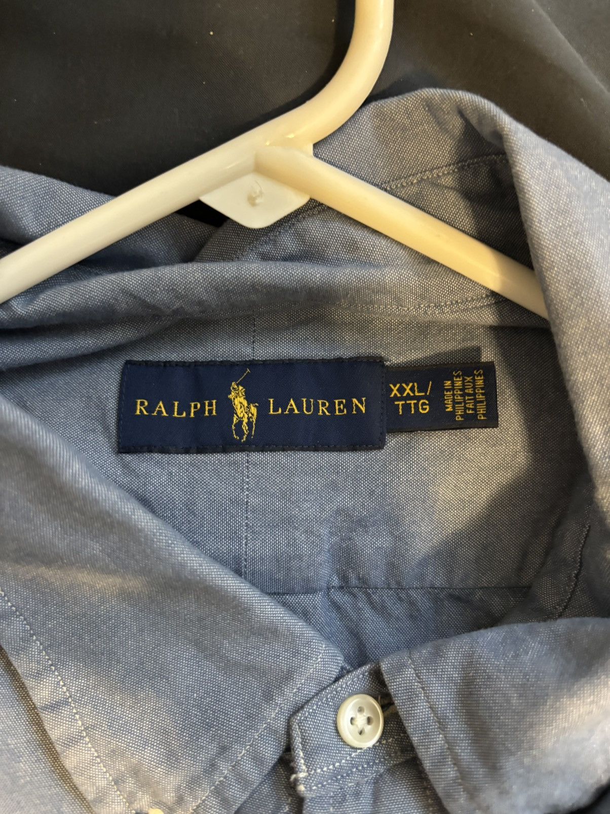Polo Ralph Lauren Vintage Polo Button-up Short Sleeve Size US XXL / EU 58 / 5 - 2 Thumbnail