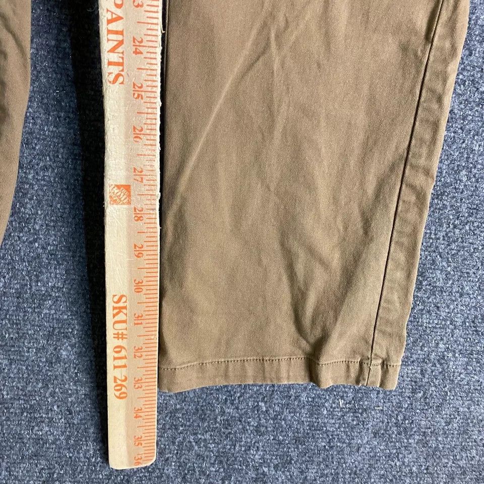 Old Navy Old Navy Ultimate Slim Chino Pants Men's 38x34 Brown Cotton Size US 38 / EU 54 - 5 Thumbnail