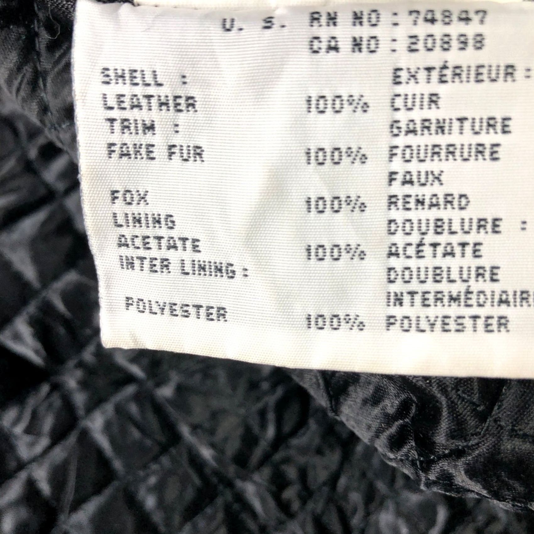 Vintage VINTAGE Andrew Marc Quilt Lined Genuine Leather Jacket Womens M Black Fur Trim Zipper Quilted Full Zip Casual Party/Cocktail Formal Mens? Womens Size M / US 6-8 / IT 42-44 - 6 Thumbnail