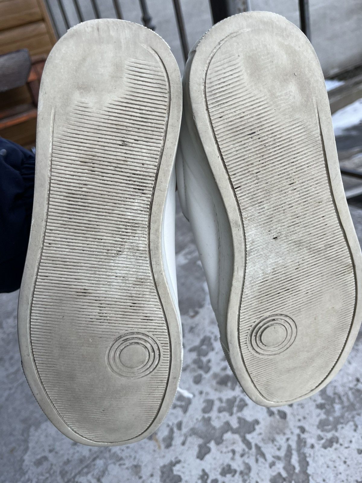 Zadig & Voltaire Zadig & Voltaire Distressed Low Top Sneakers Leather Shoes Size US 8 / IT 38 - 4 Thumbnail