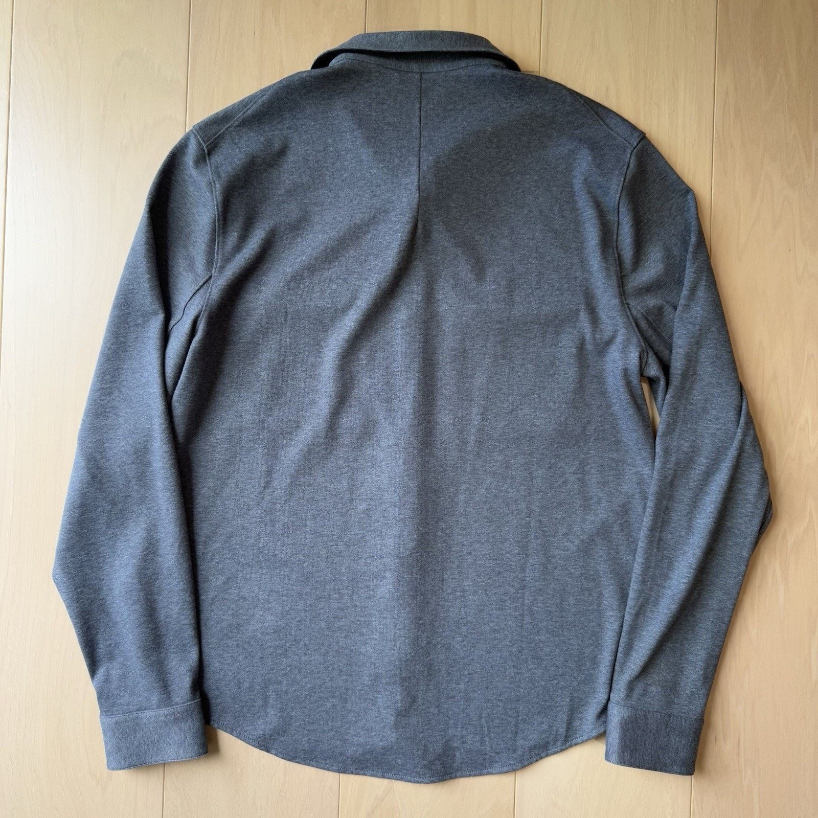 Lululemon Lululemon Snap Shirt M Blue Gray Casual Golf Button Up Size US M / EU 48-50 / 2 - 8 Thumbnail