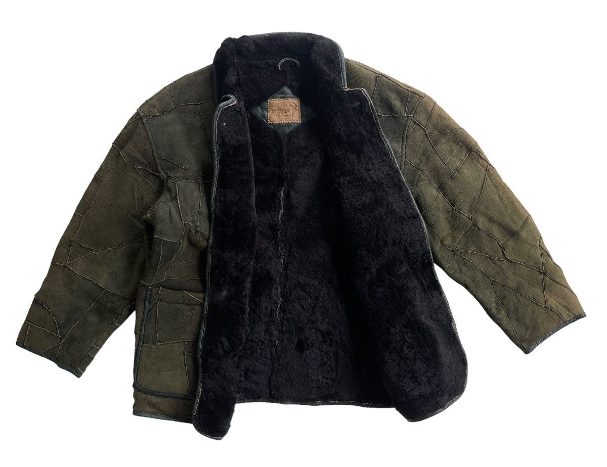 Hai Sporting Gear ISSEY MIYAKE SUEDE LEATHER SHERLING JACKET Size US M / EU 48-50 / 2 - 8 Thumbnail