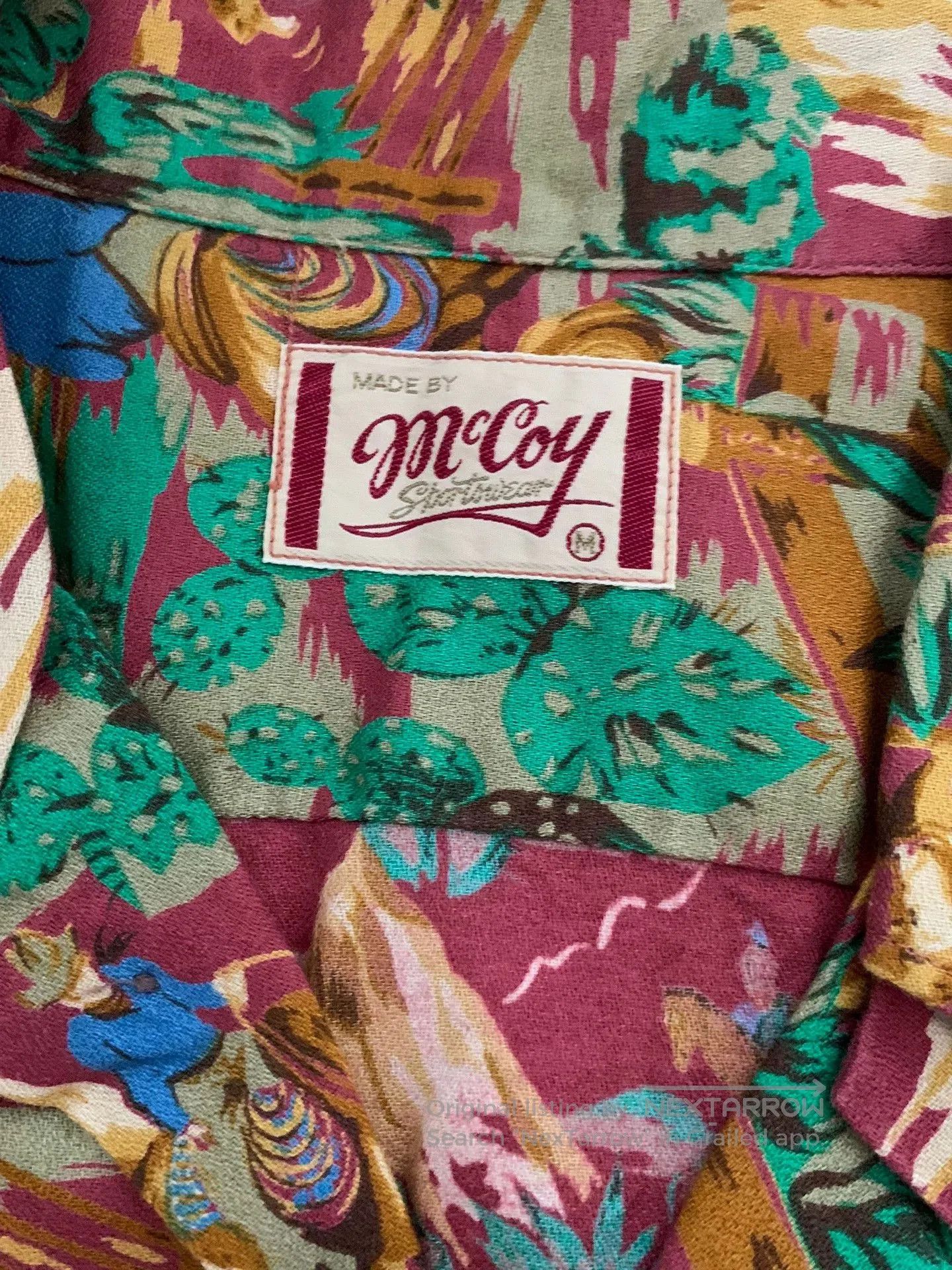 The Real McCoy's Real McCoy Hawaiian Shirt. Size US M / EU 48-50 / 2 - 2 Thumbnail