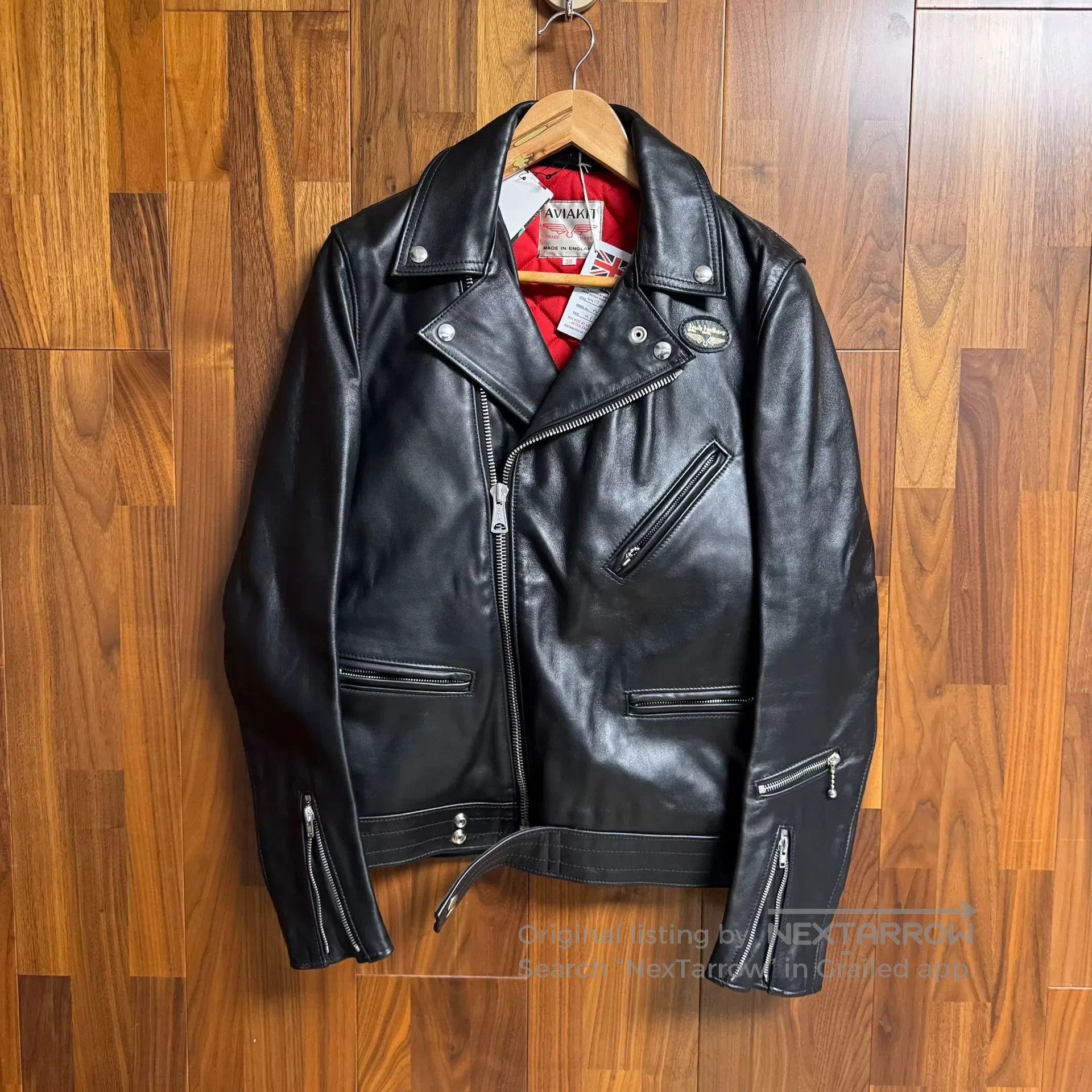 Lewis Leathers Classic Lewis Leathers 441T Black Leather Jacket. Size US S / EU 44-46 / 1 - 1 Thumbnail