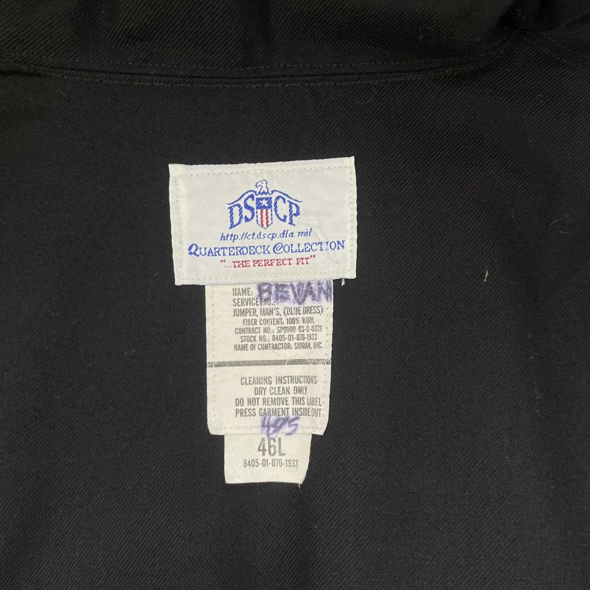 Vintage 🔥DSCP Quarterdeck Collection US Navy Sailor Jumper Size US M / EU 48-50 / 2 - 7 Thumbnail