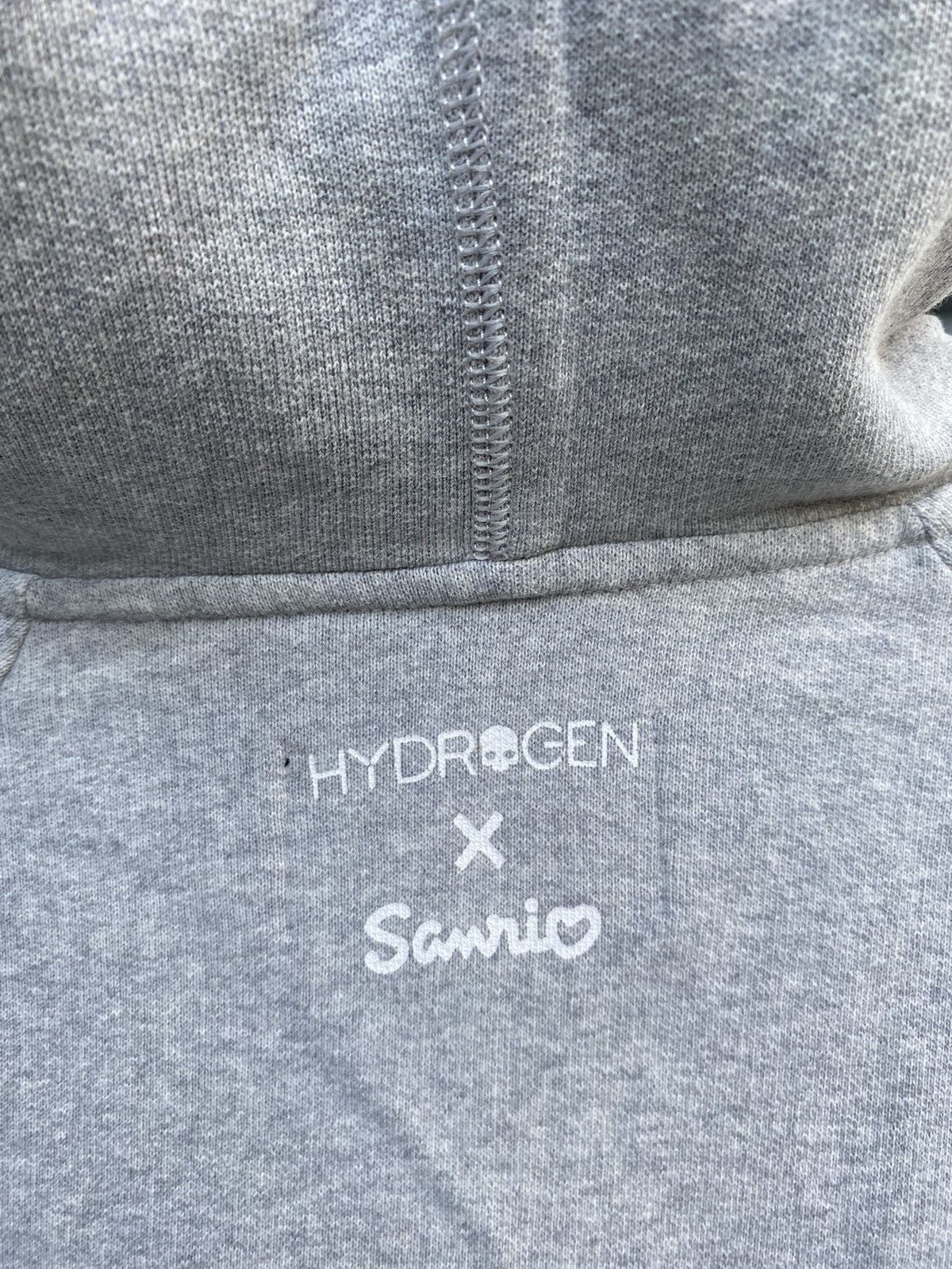 HYDROGEN HydrogenXSanrio Hello Kitty MadeInRomania Distressed Hoodie Size S / US 4 / IT 40 - 13 Thumbnail