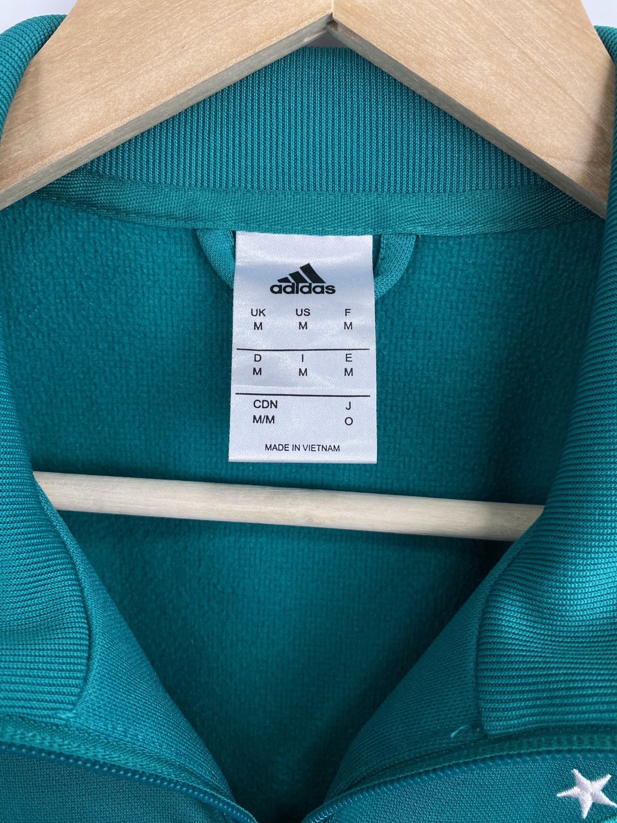 Adidas 🇩🇪 Y2K Adidas Germany 2018 S Jersey Soccer Zip Hoodie Rare Size US M / EU 48-50 / 2 - 5 Thumbnail
