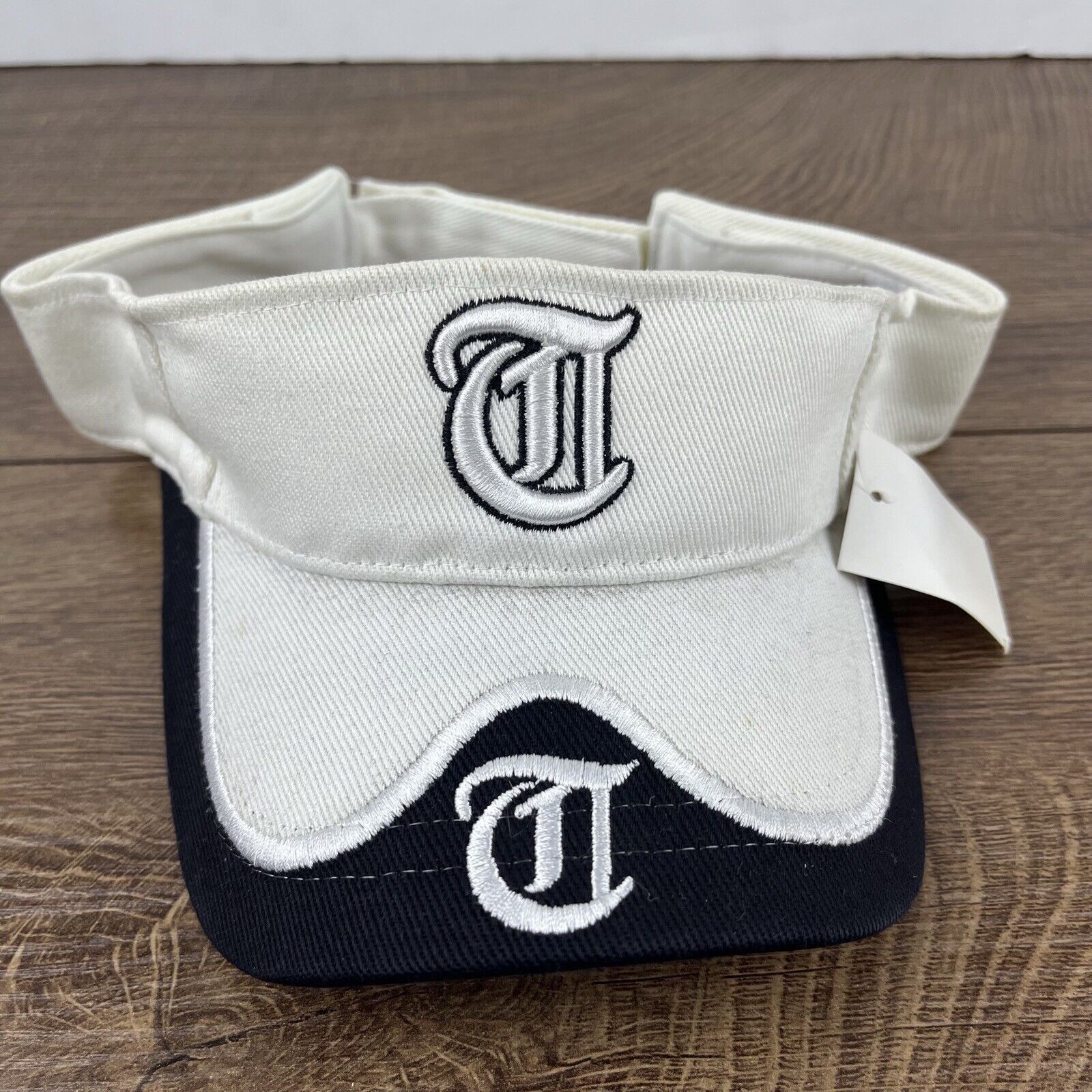 Other Cincinnati Visor Hat White Adjustable Hat White Adult Size H Size ONE SIZE - 5 Thumbnail