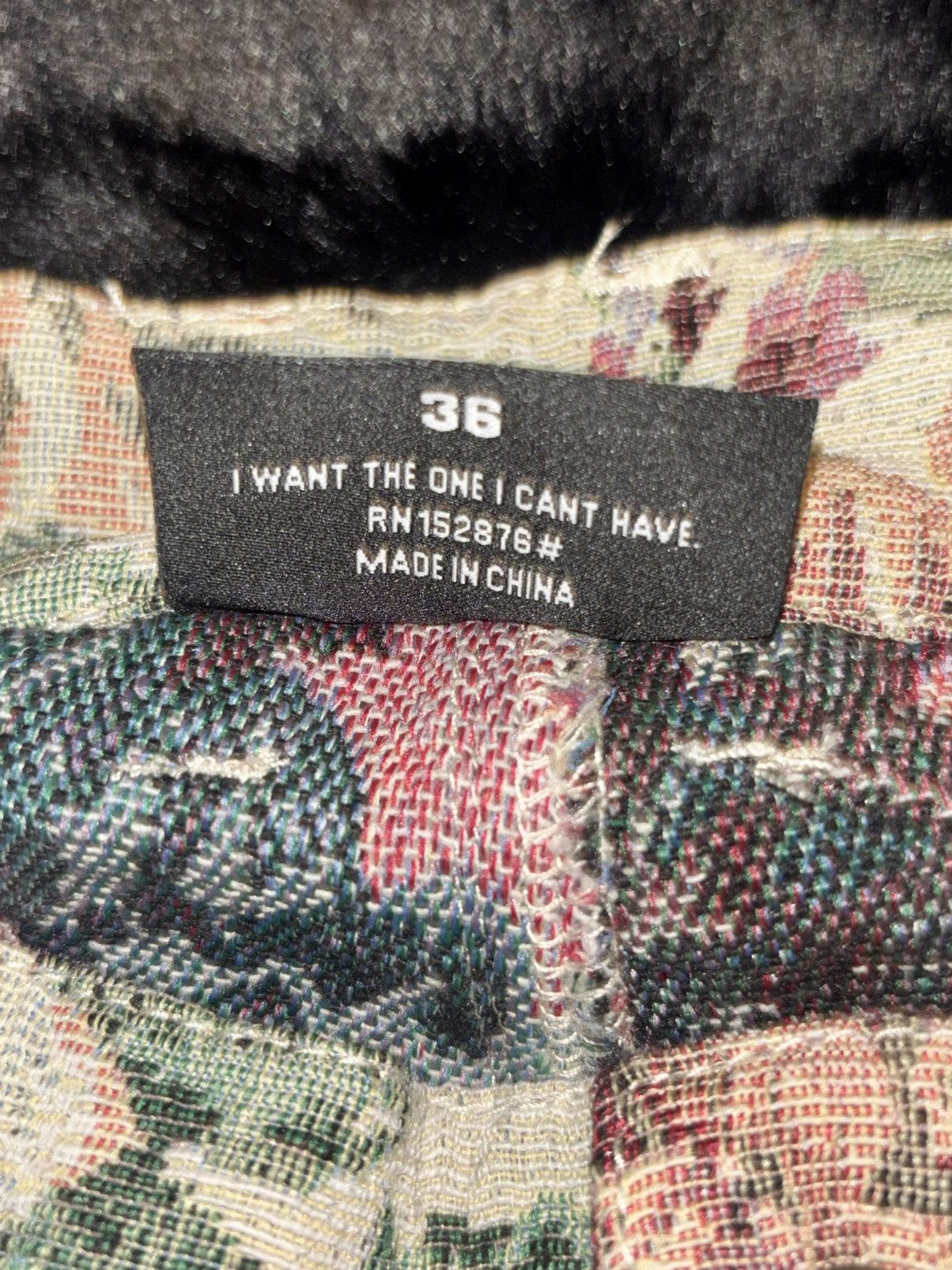 Pleasures PLEASURES “FLORAL” LONG PANTS Size US 36 / EU 52 - 5 Thumbnail