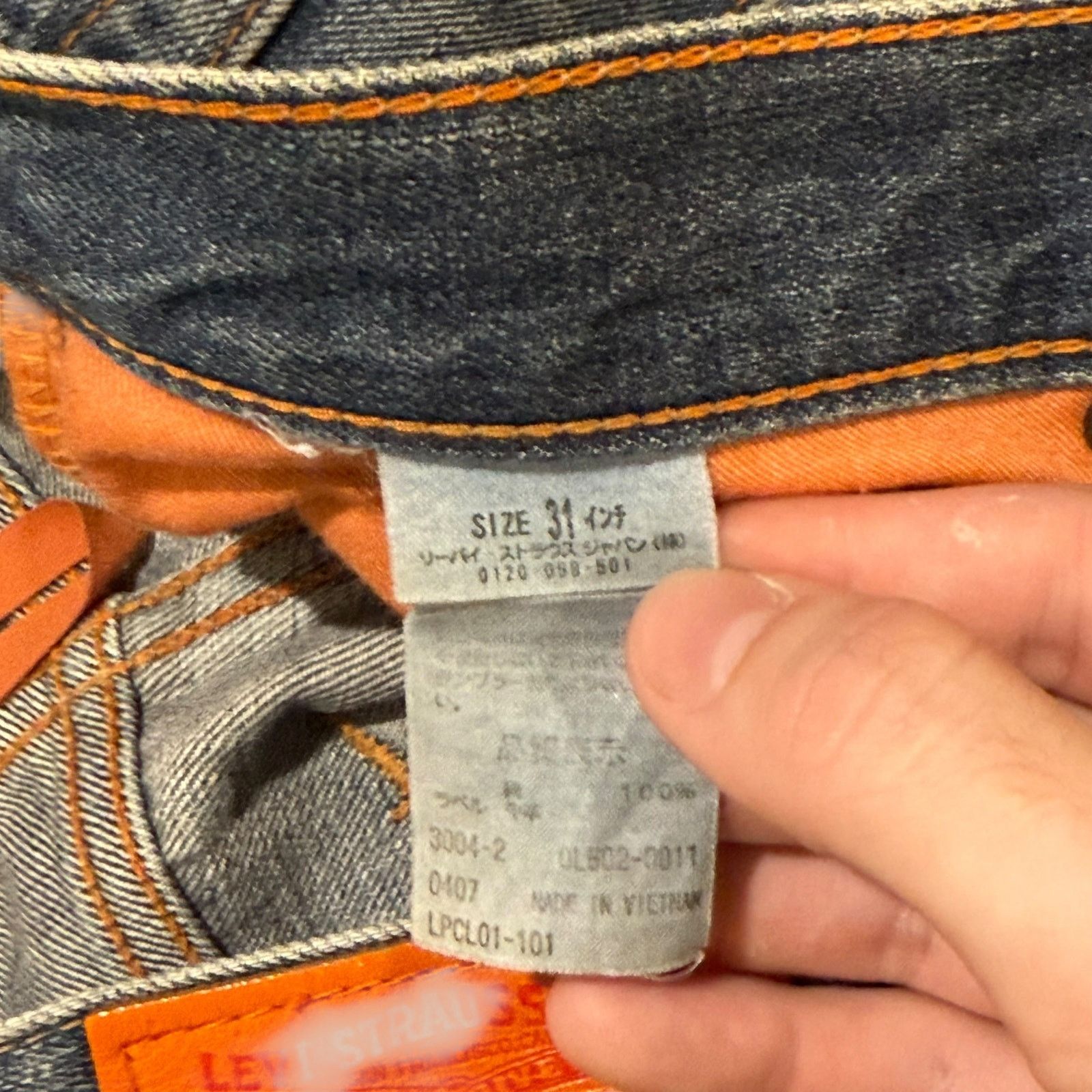 Levi's × Vintage Vintage Japanese Levi's 502 Denim Jeans Size 31 Size 31" - 6 Thumbnail