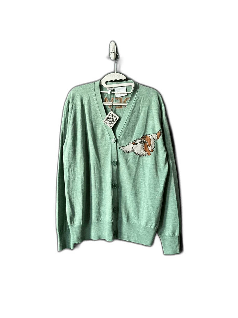 Loewe Loewe Green Cardigan from Howl's Moving Castle Size US XS / EU 42 / 0 - 1 Thumbnail